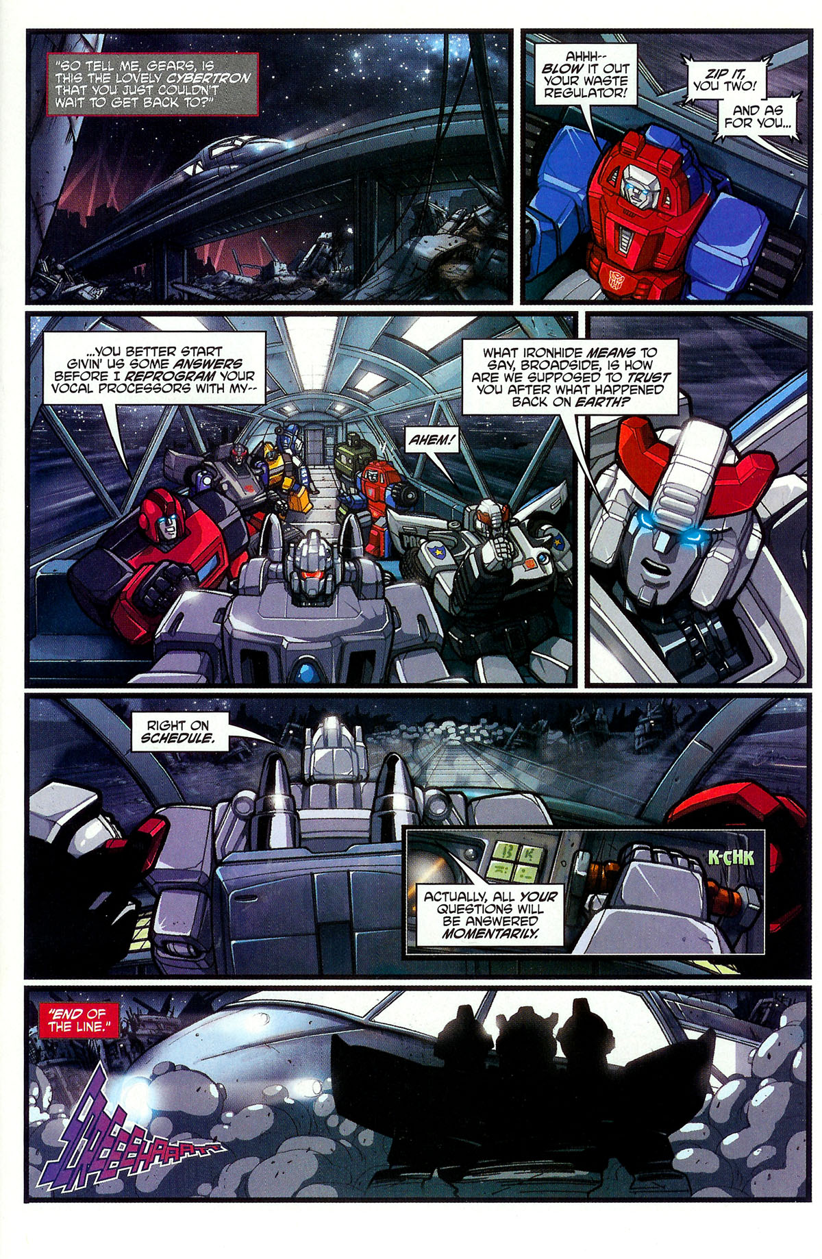 Read online Transformers: Generation 1 (2003) comic -  Issue #4 - 12