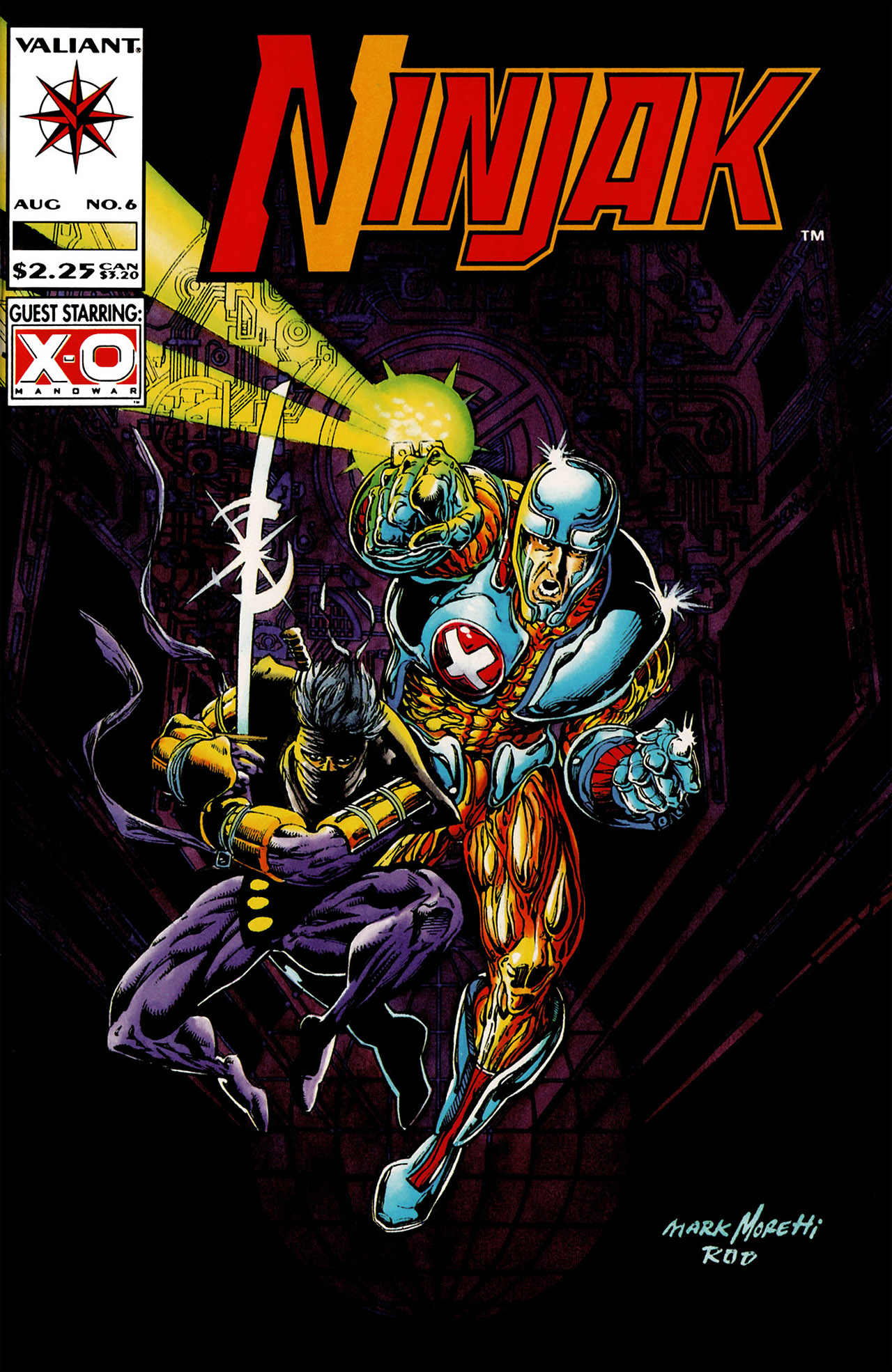 Read online Ninjak (1994) comic -  Issue #6 - 1