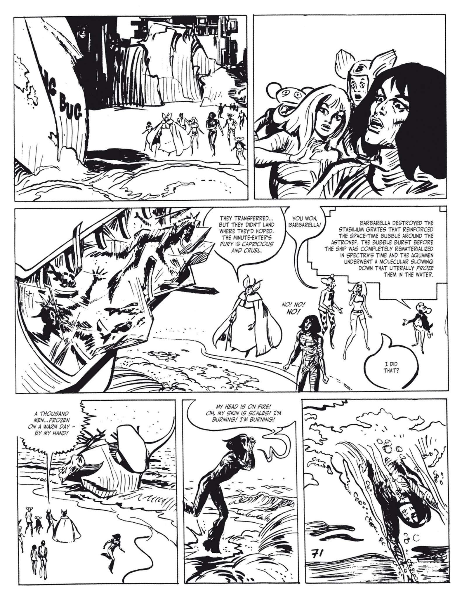 Read online Barbarella and The Wrath of the Minute-Eater comic -  Issue # TPB - 76