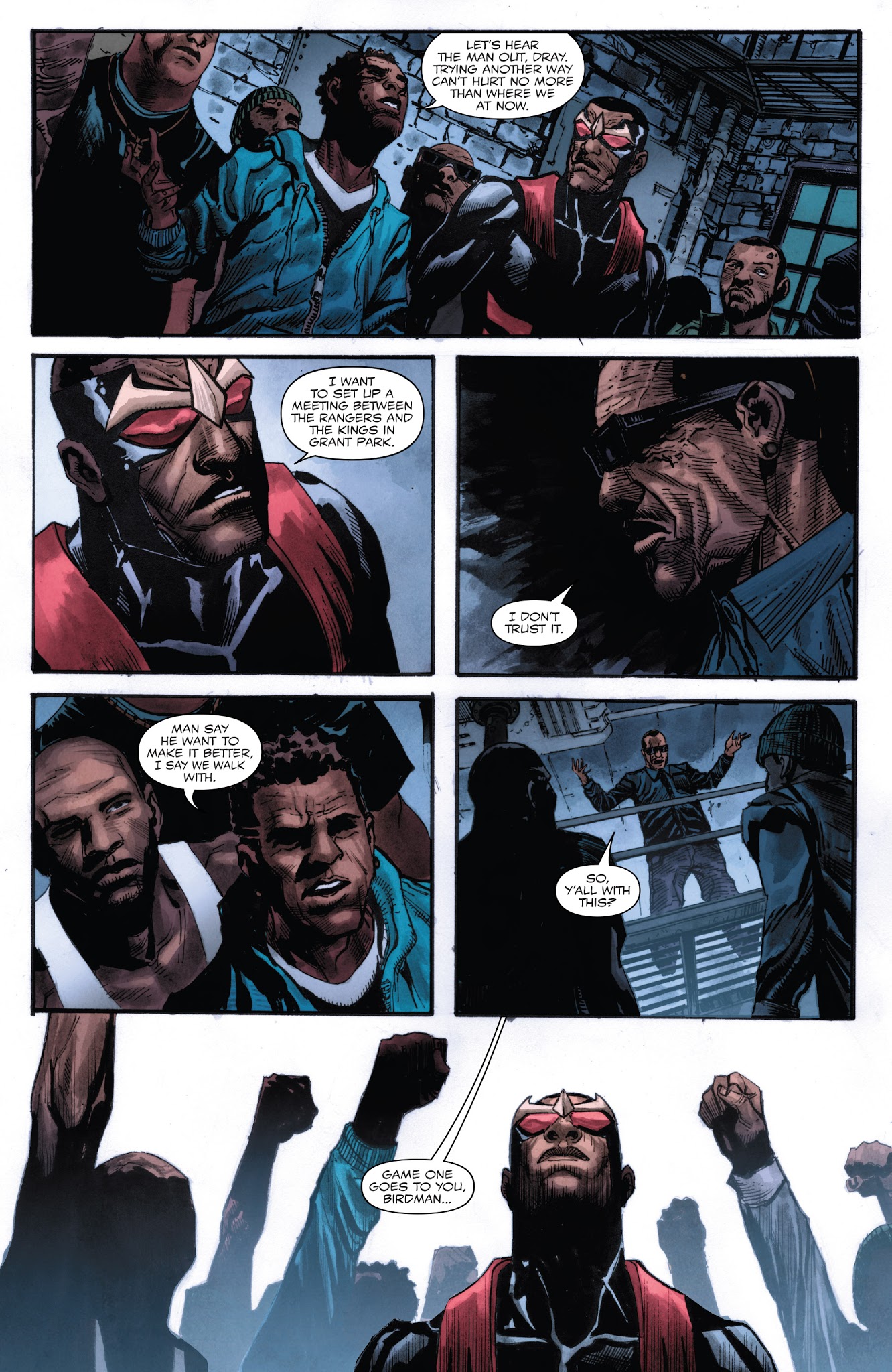 Read online Falcon (2017) comic -  Issue #1 - 11