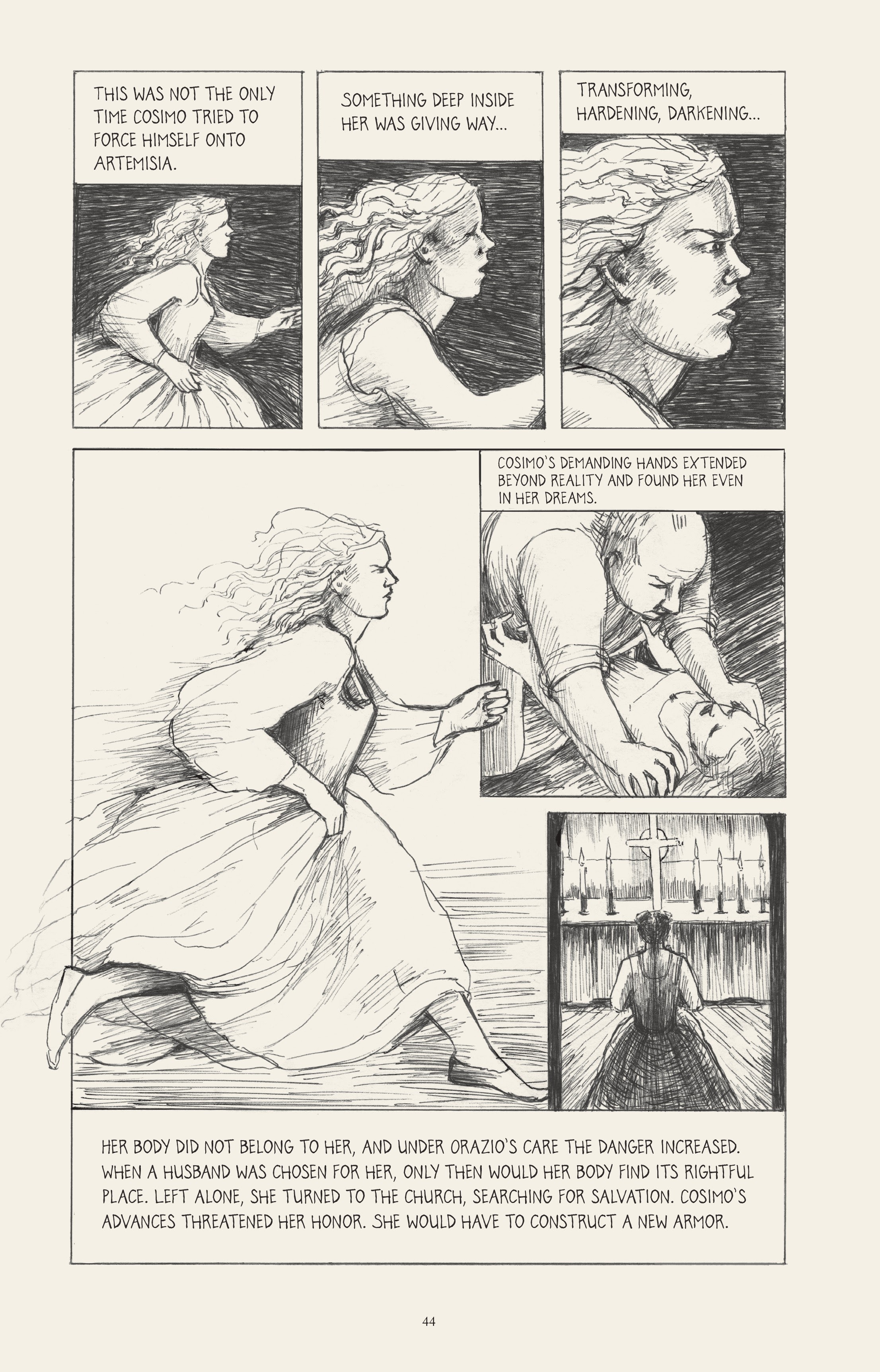 Read online I Know What I Am: The Life and Times of Artemisia Gentileschi comic -  Issue # TPB (Part 1) - 53