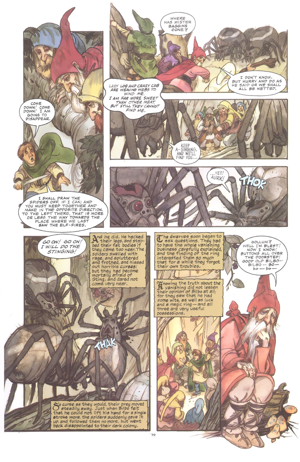 Read online The Hobbit comic -  Issue # TPB - 85