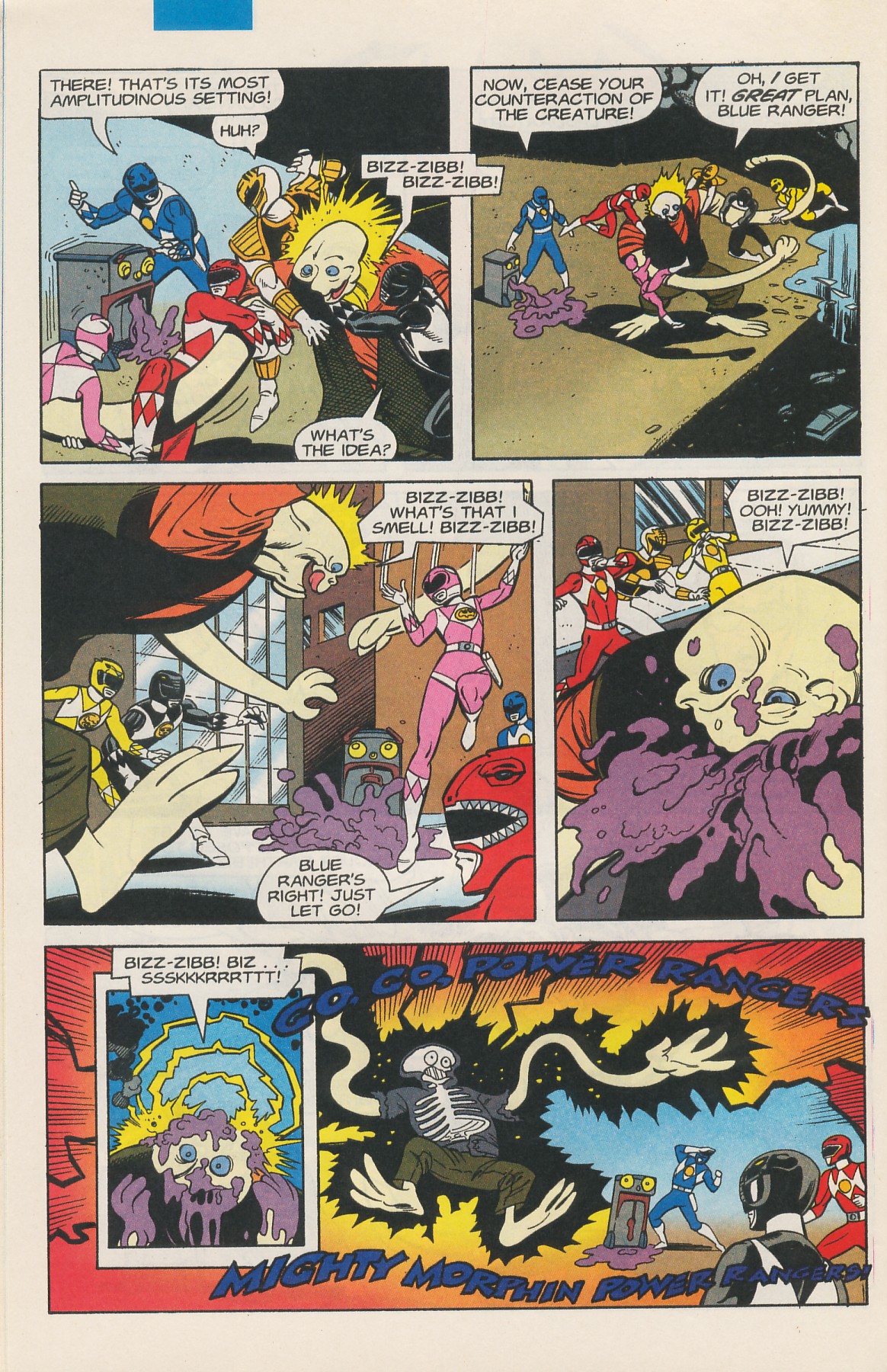 Read online Saban's Mighty Morphin Power Rangers (1995) comic -  Issue #1 - 16