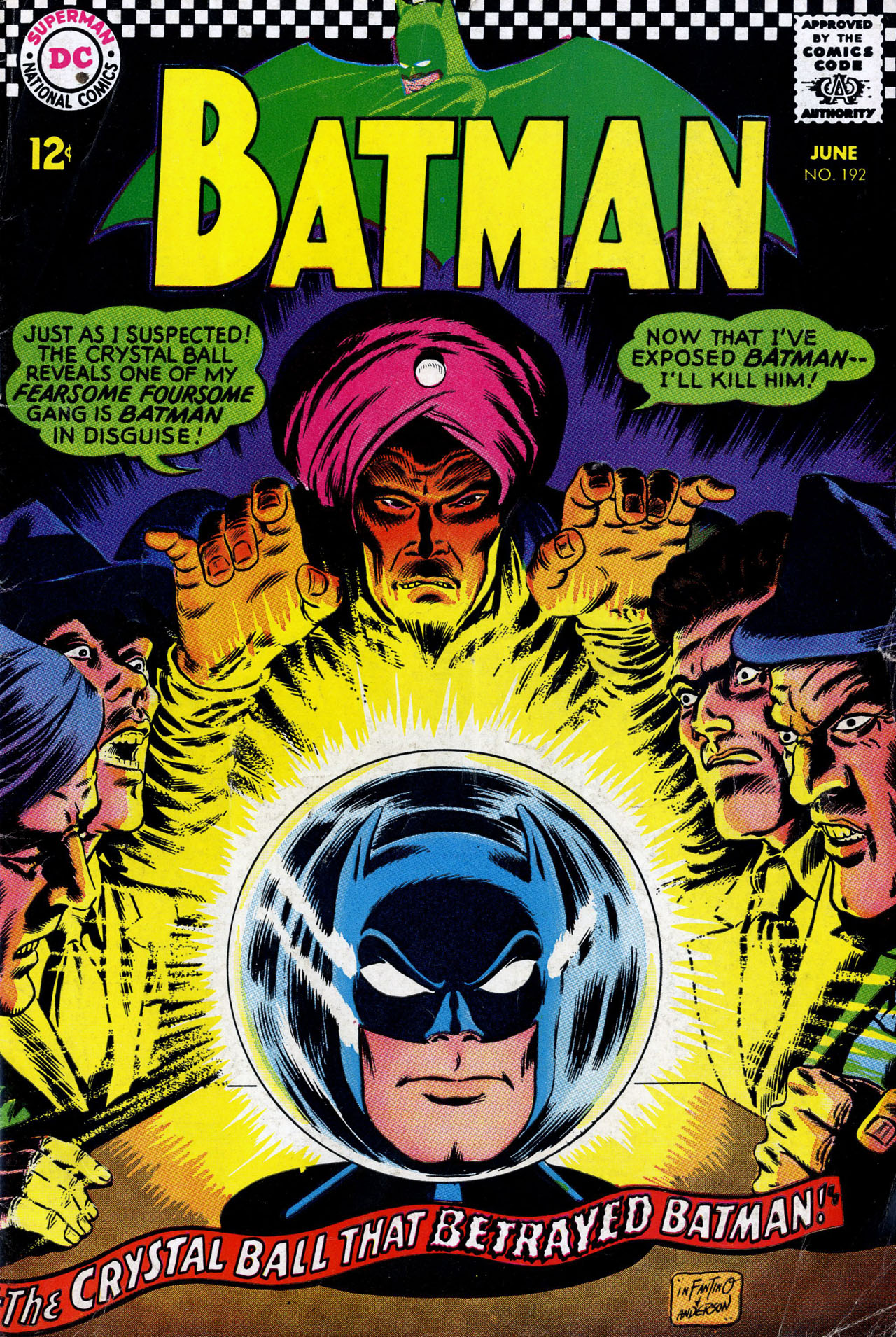 Read online Batman (1940) comic -  Issue #192 - 1