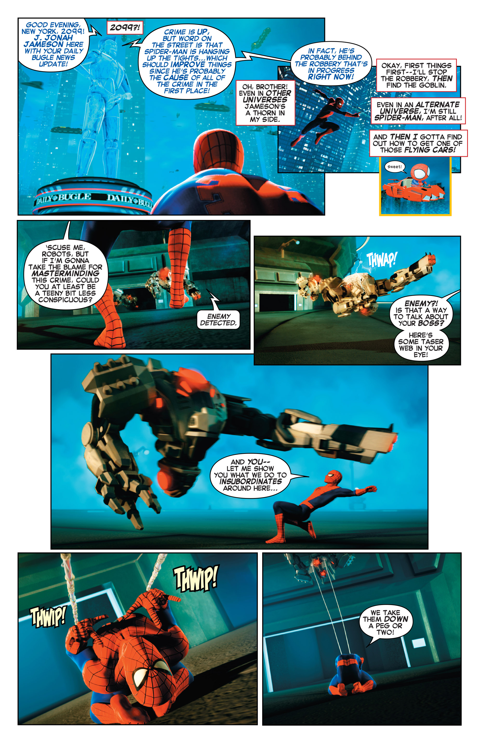 Read online Marvel Universe Ultimate Spider-Man Spider-Verse comic -  Issue #1 - 6