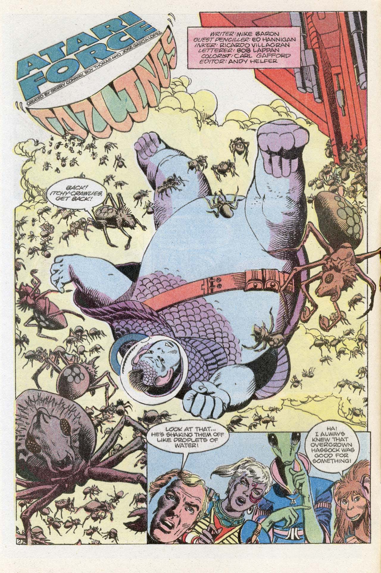 Read online Atari Force (1984) comic -  Issue #16 - 4