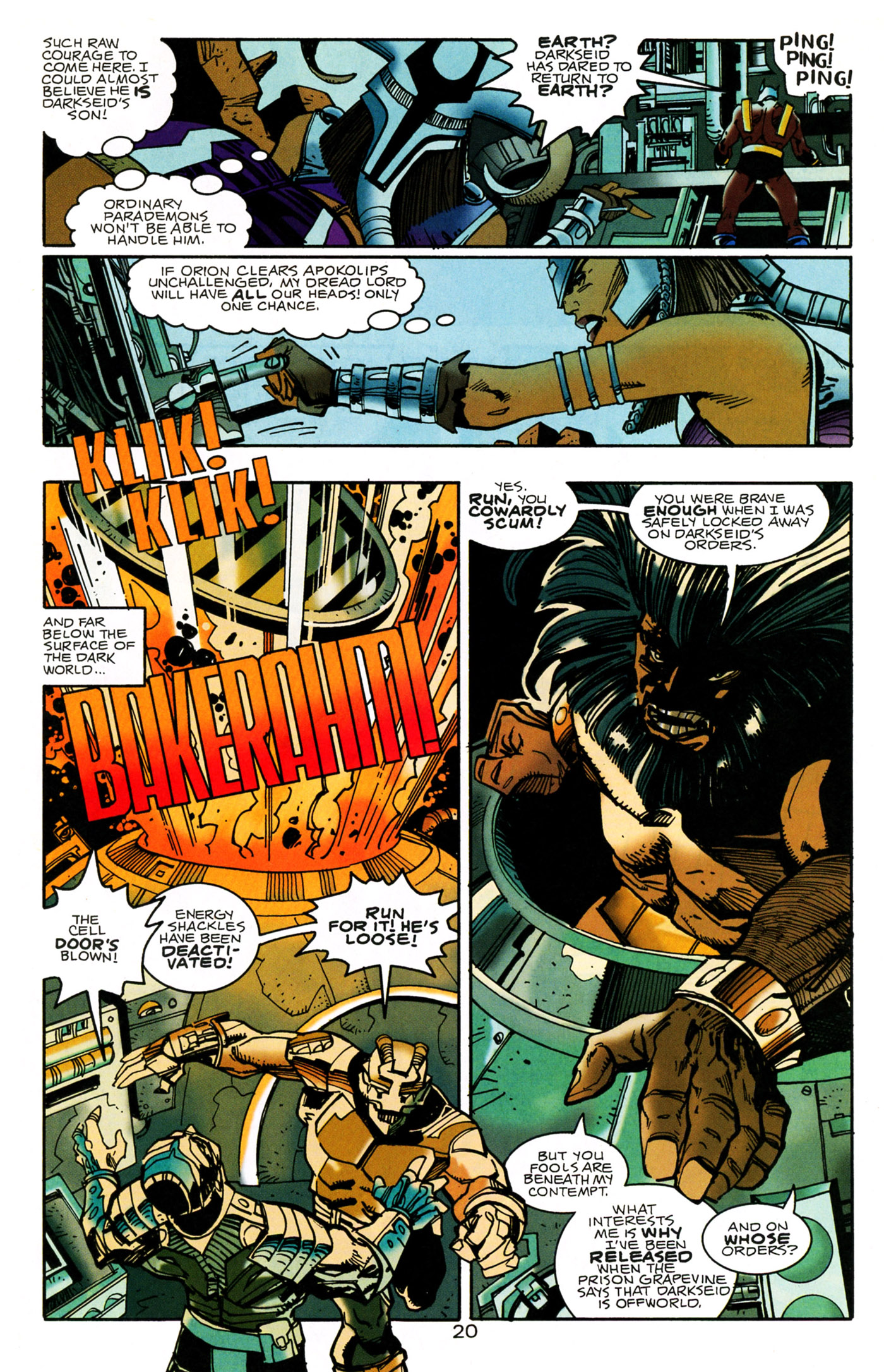 Read online Orion comic -  Issue #1 - 21