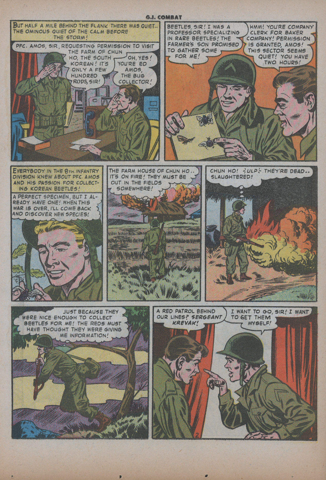 Read online G.I. Combat (1952) comic -  Issue #39 - 19