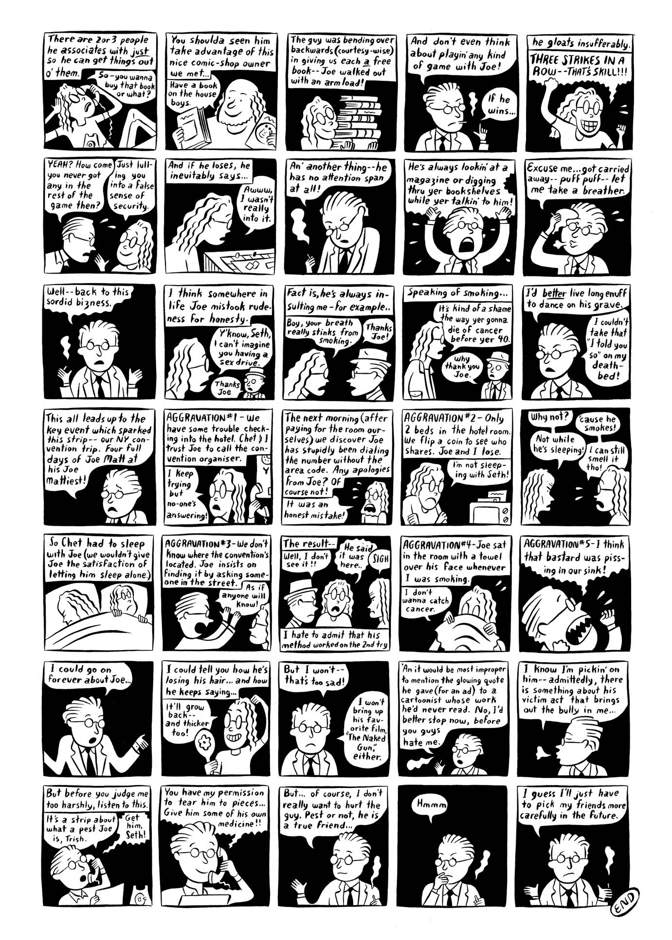 Read online Peepshow: The Cartoon Diary of Joe Matt comic -  Issue # Full - 93