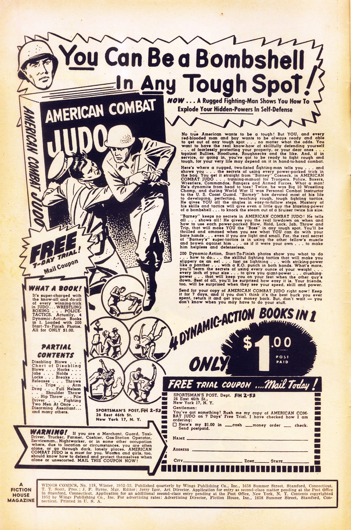 Read online Wings Comics comic -  Issue #118 - 2