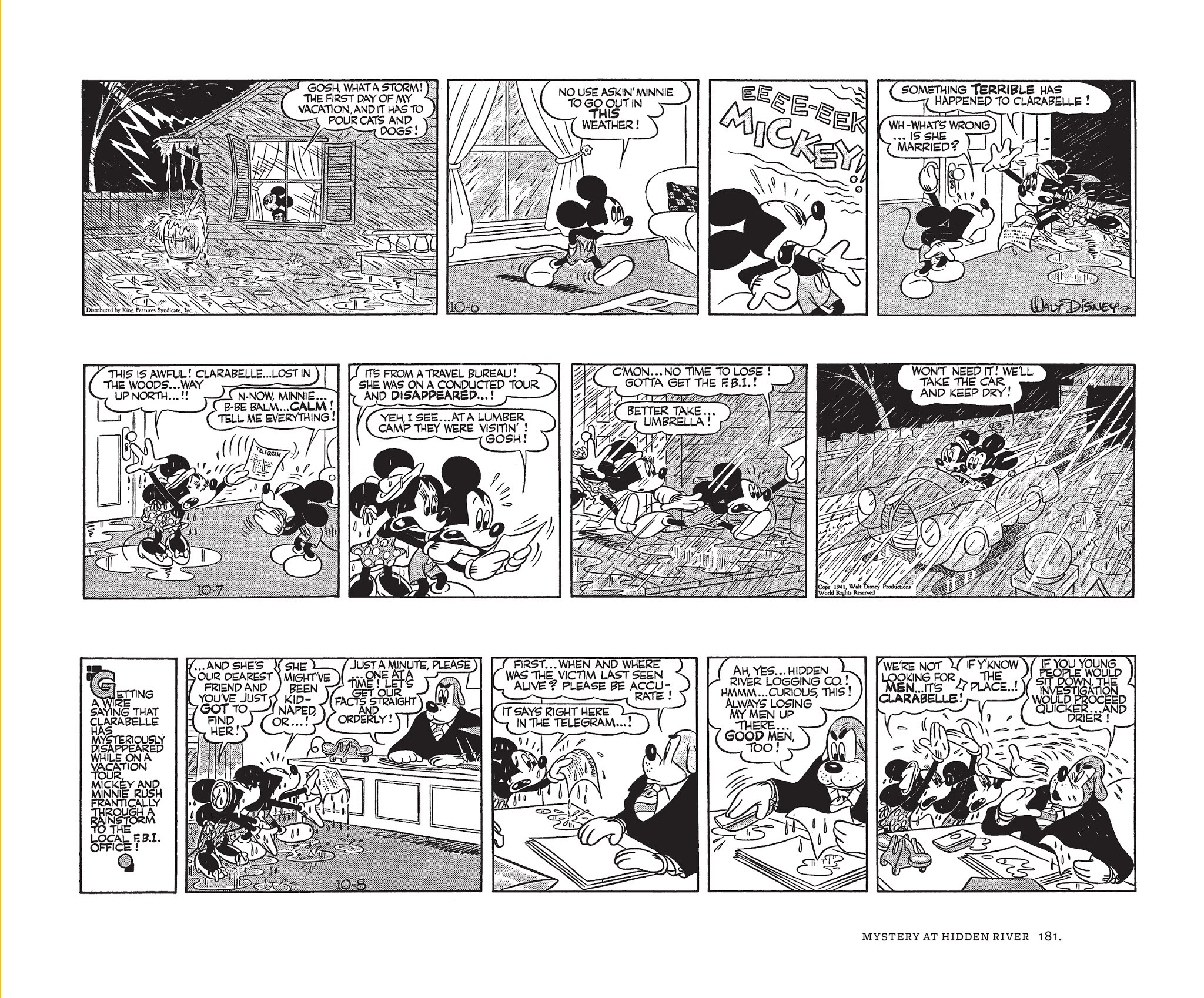 Read online Walt Disney's Mickey Mouse by Floyd Gottfredson comic -  Issue # TPB 6 (Part 2) - 81