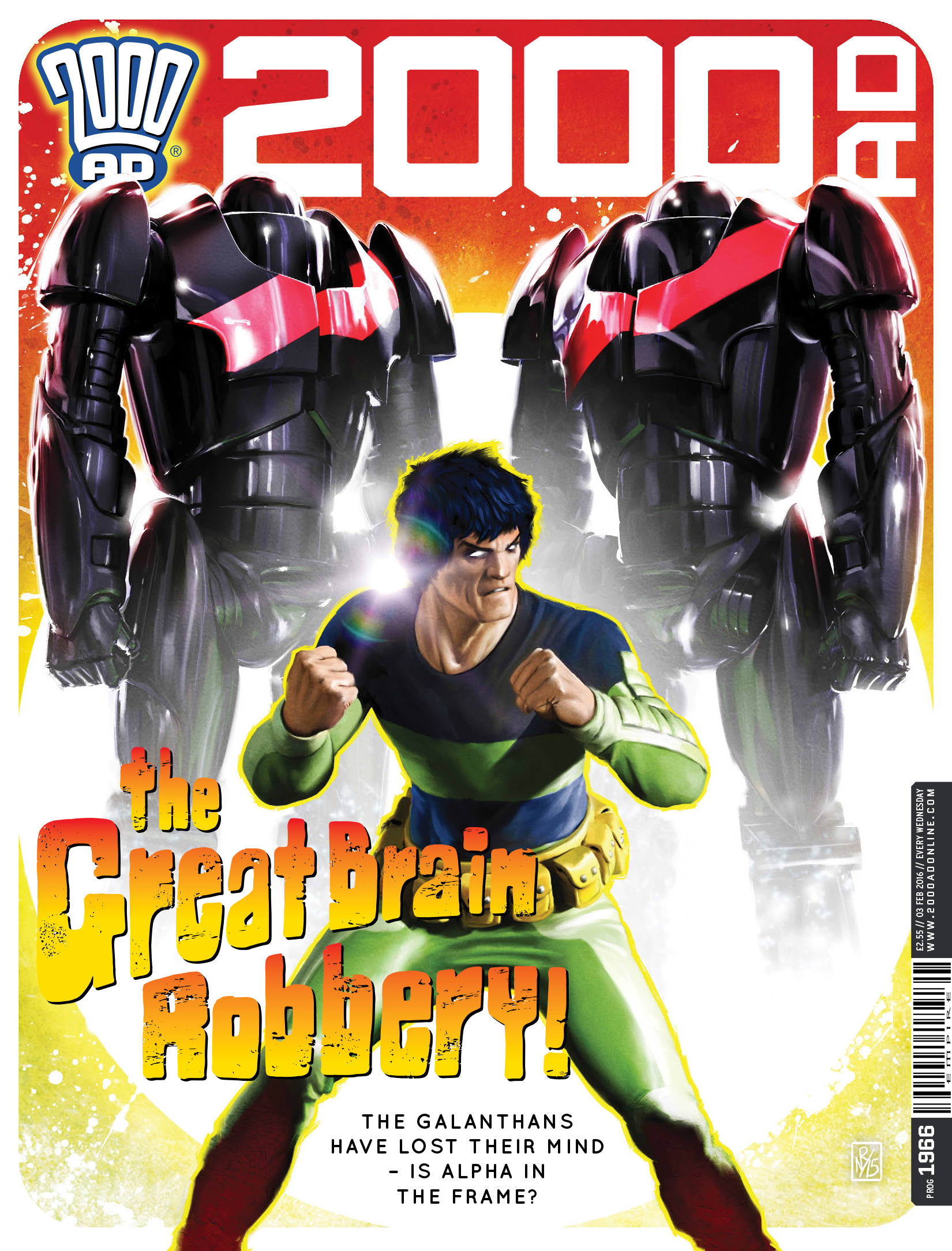 Read online 2000 AD comic -  Issue #1966 - 1