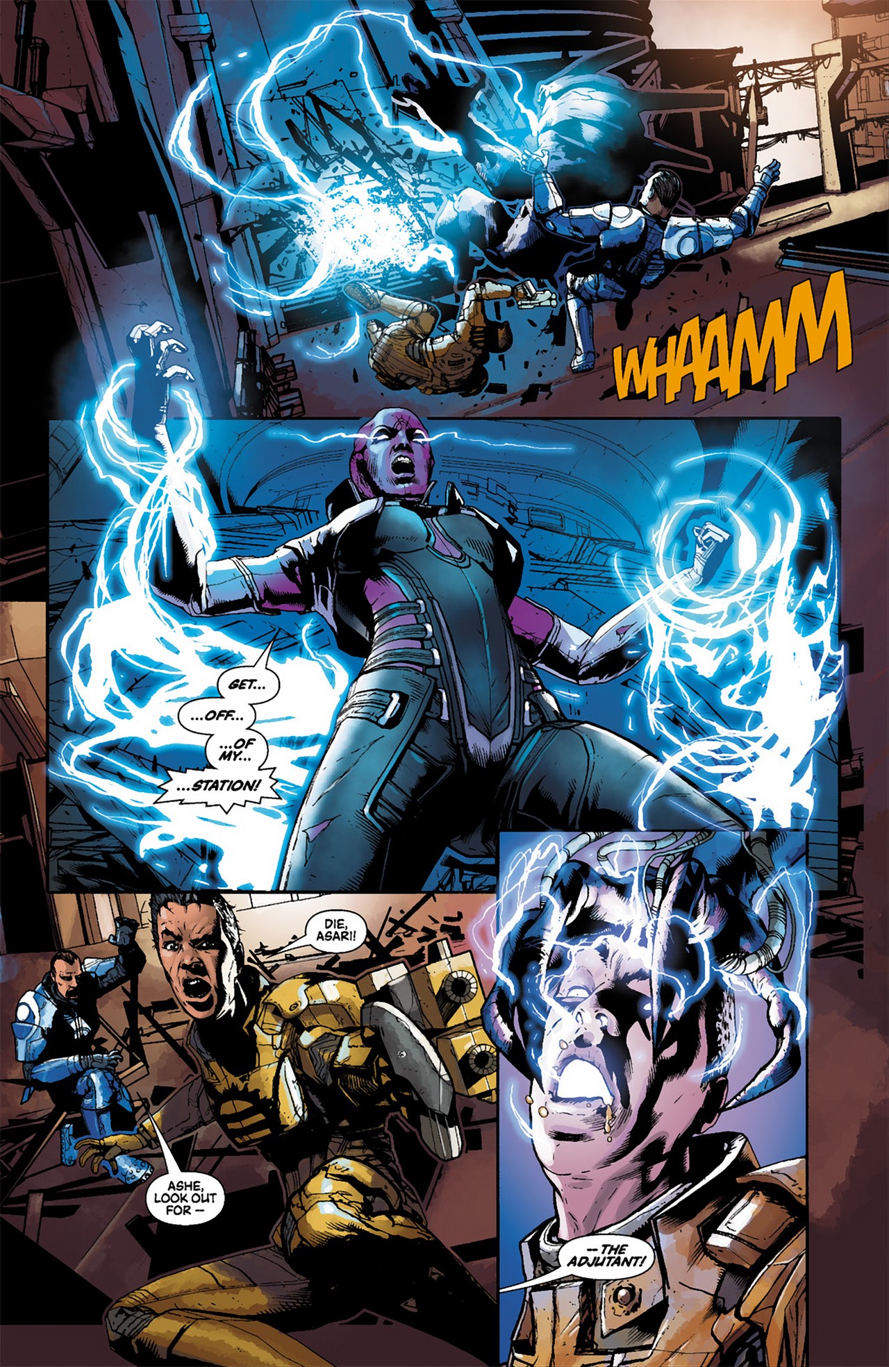 Read online Mass Effect: Invasion comic -  Issue #4 - 20