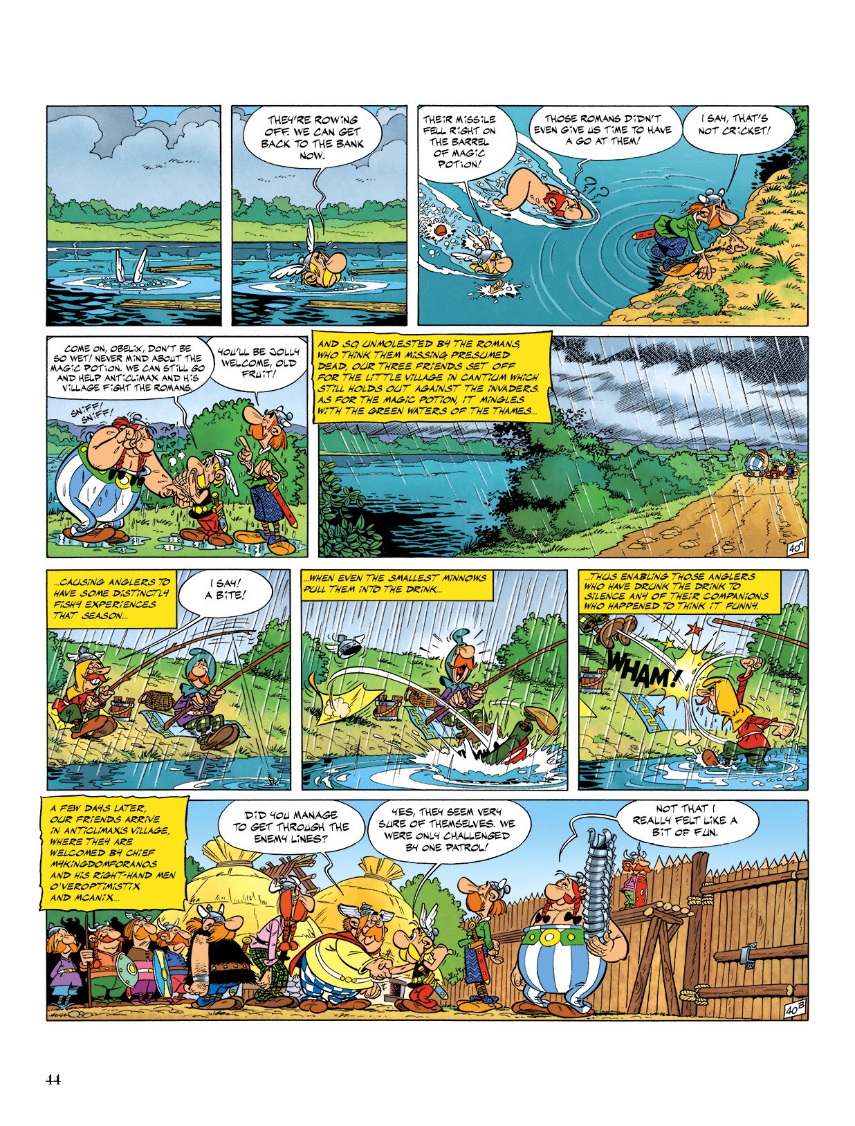 Read online Asterix comic -  Issue #8 - 45