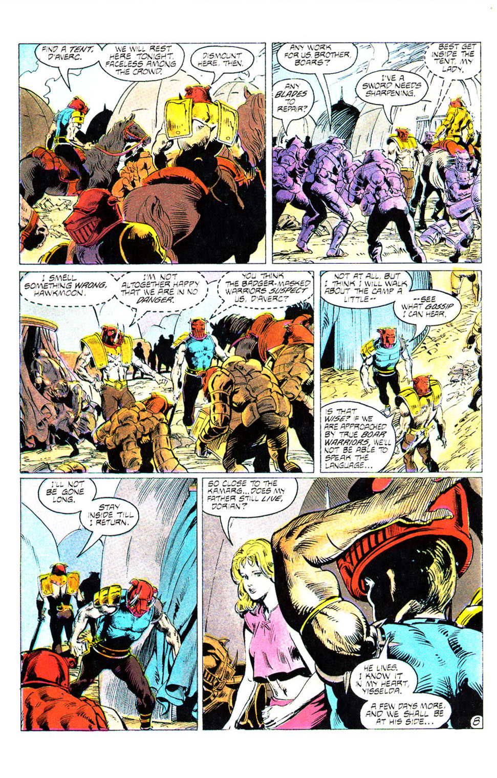 Read online Hawkmoon: The Mad God's Amulet comic -  Issue #4 - 9