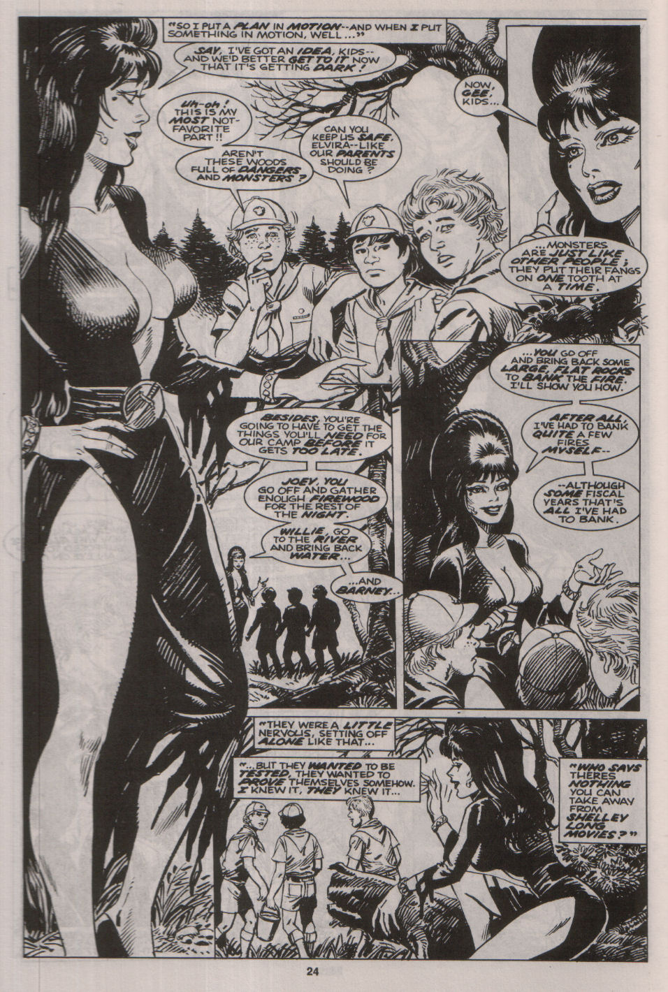 Read online Elvira, Mistress of the Dark comic -  Issue #14 - 23