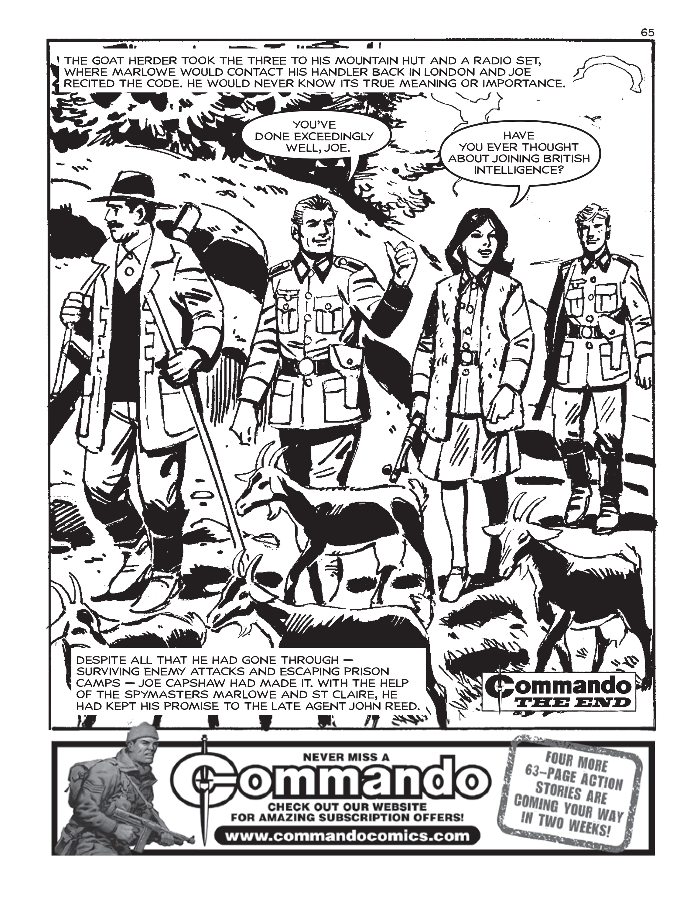 Read online Commando: For Action and Adventure comic -  Issue #5235 - 64
