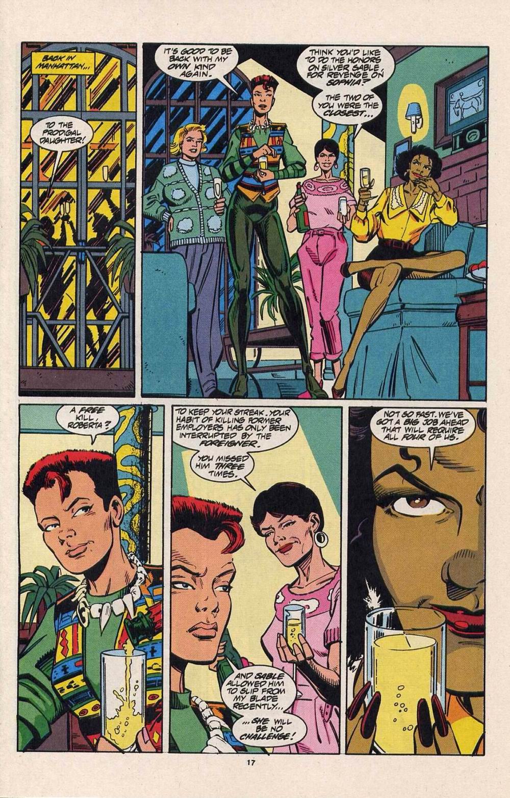 Read online Silver Sable and the Wild Pack comic -  Issue #28 - 14