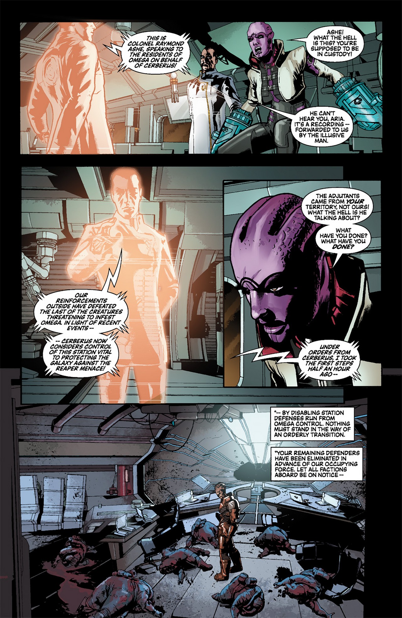 Read online Mass Effect: Invasion comic -  Issue #2 - 23