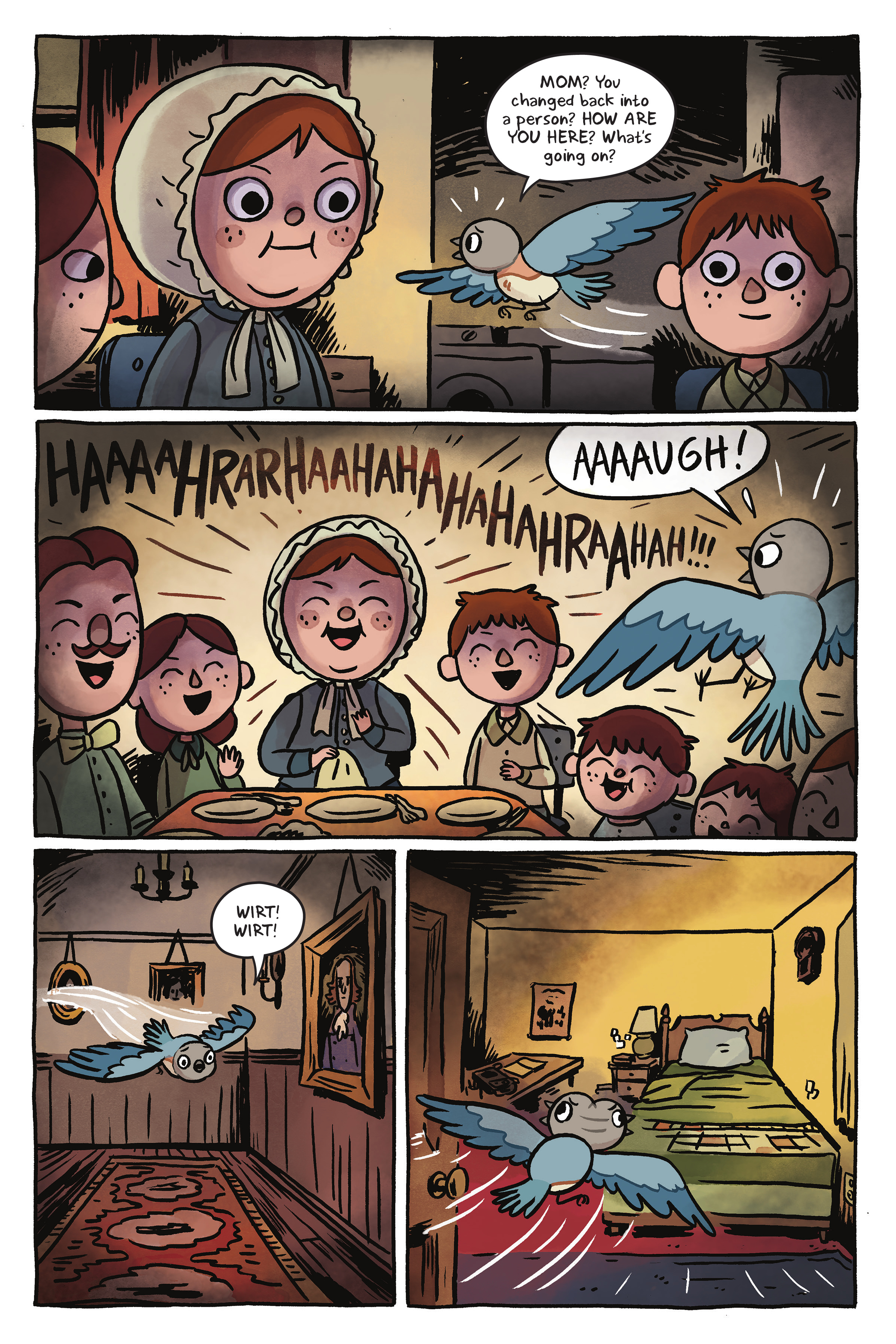 Read online Over the Garden Wall: Distillatoria comic -  Issue # TPB - 68