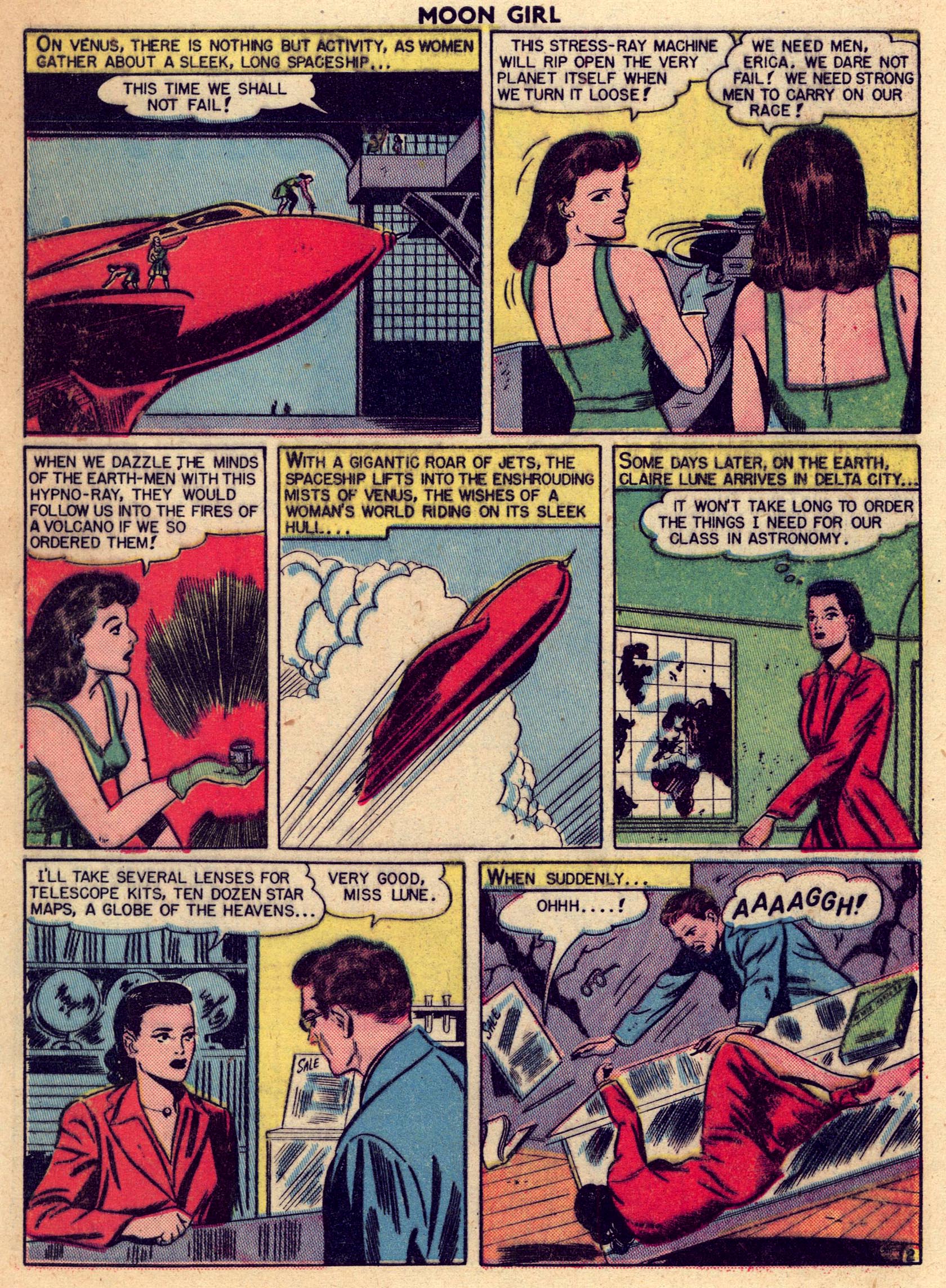 Read online Moon Girl (1947) comic -  Issue #6 - 4