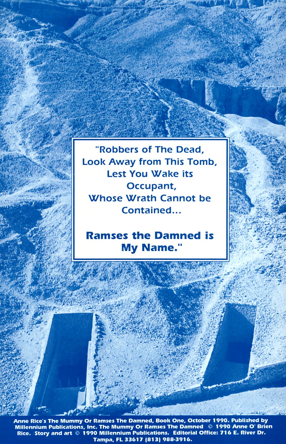 Read online Anne Rice's The Mummy or Ramses the Damned comic -  Issue #1 - 3