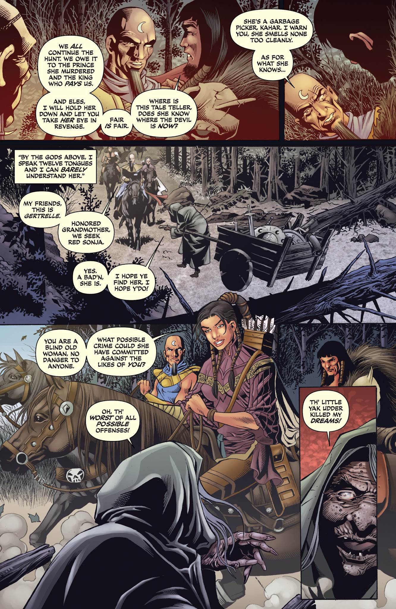 Read online Legends of Red Sonja comic -  Issue # TPB - 60