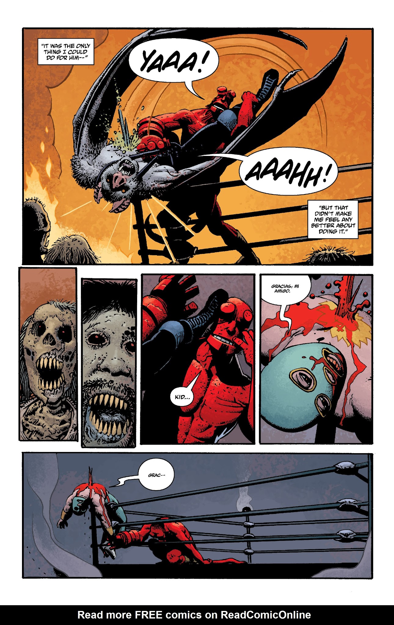 Read online Hellboy In Mexico comic -  Issue # TPB - 32