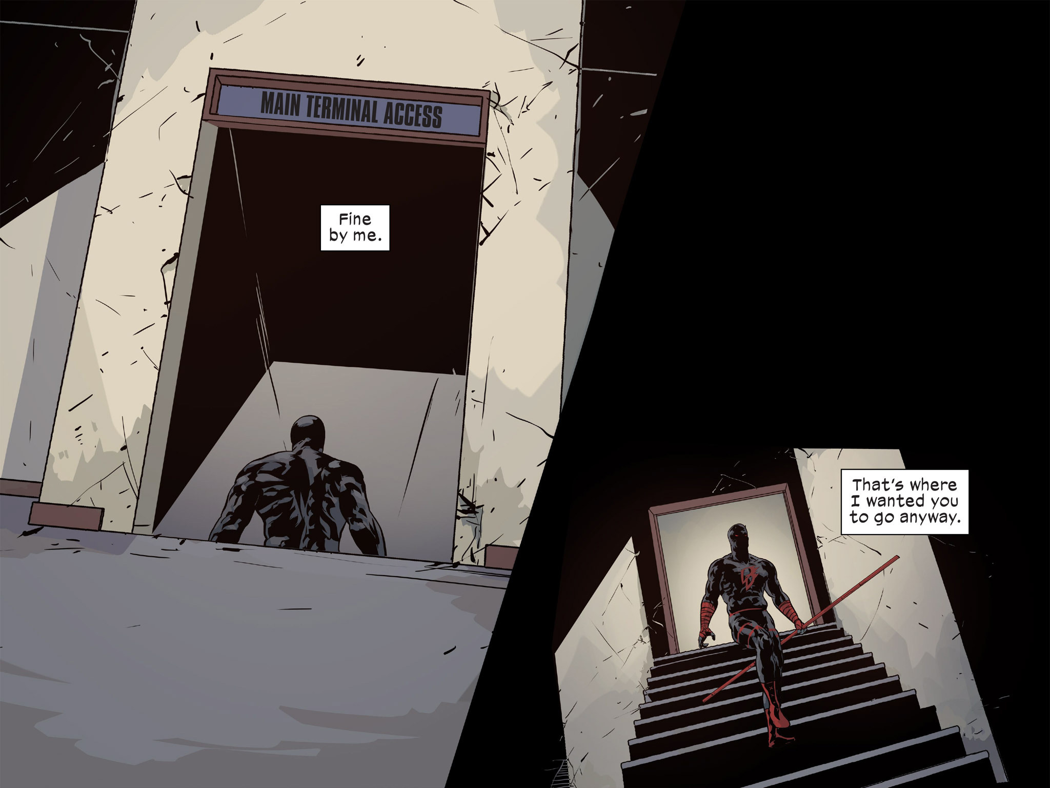 Read online Daredevil / Punisher : The Seventh Circle comic -  Issue #8 - 38