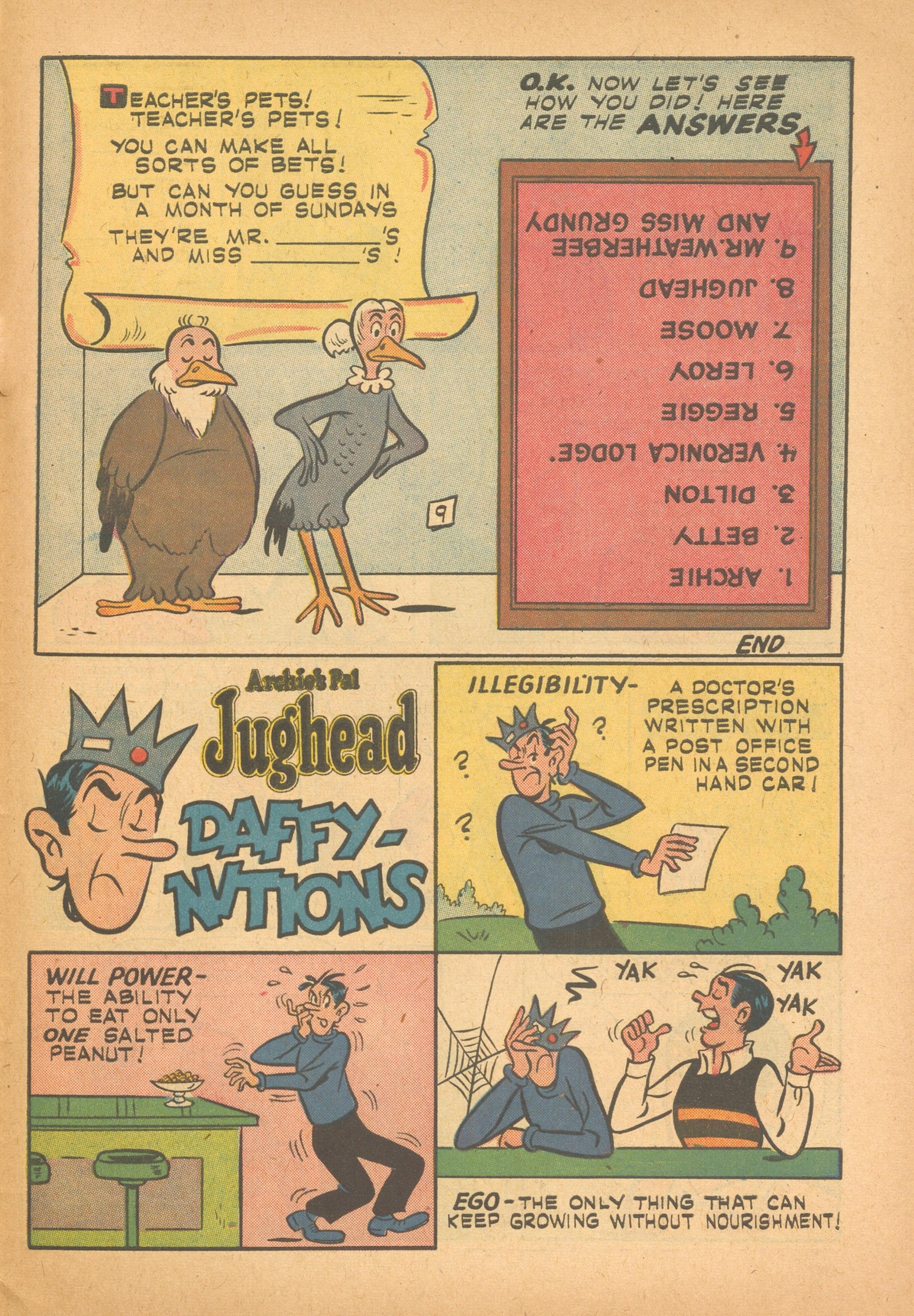Read online Archie's Joke Book Magazine comic -  Issue #49 - 30