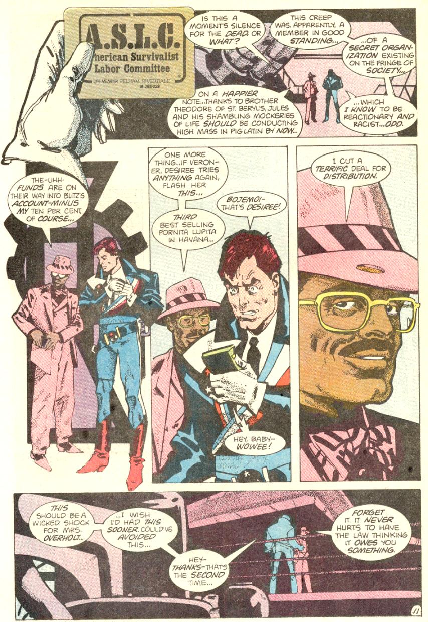 Read online American Flagg! comic -  Issue #6 - 12