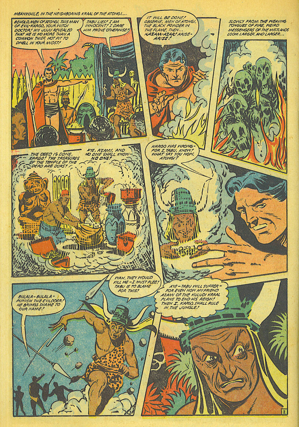 Read online Jungle Comics comic -  Issue #114 - 36