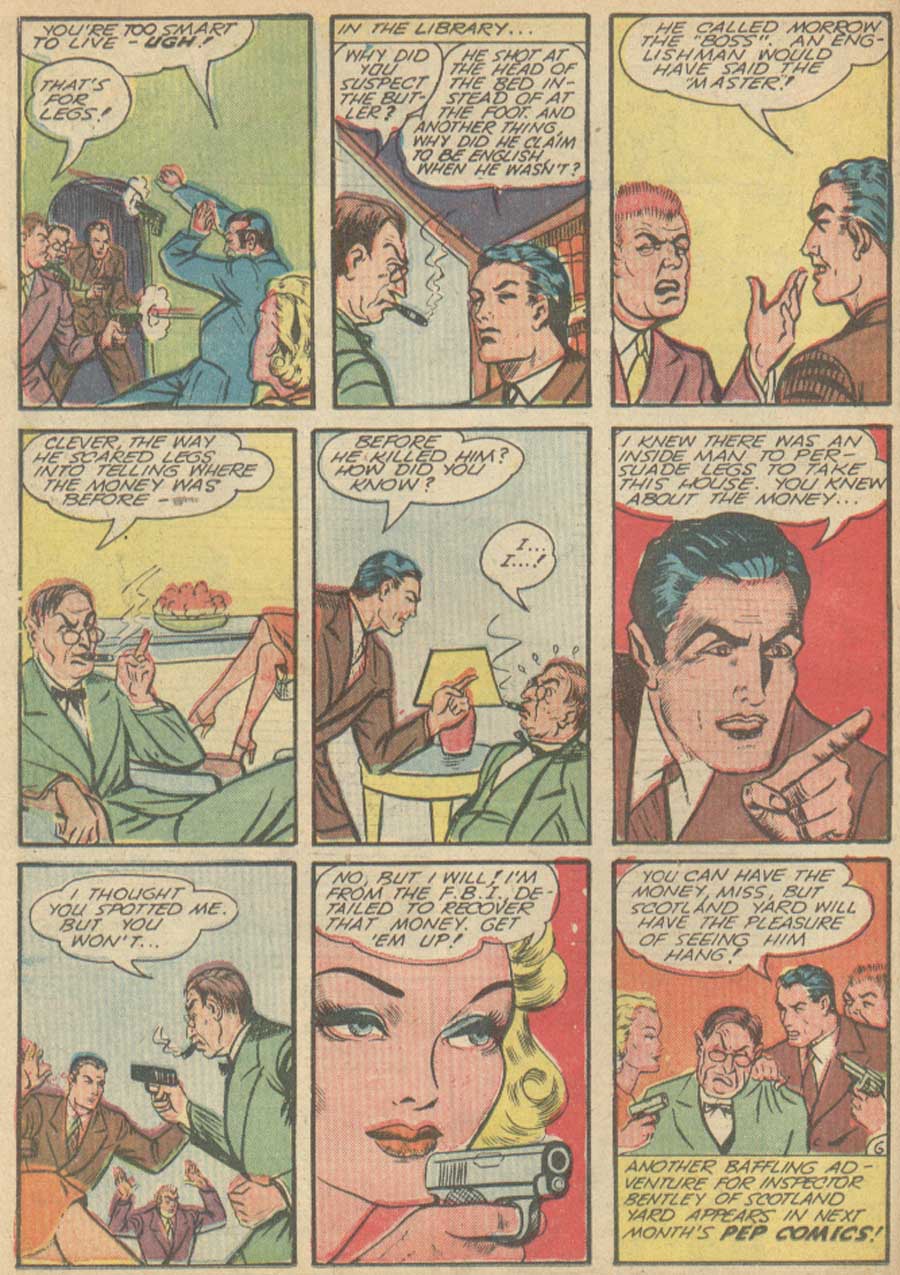 Read online Pep Comics comic -  Issue #14 - 66