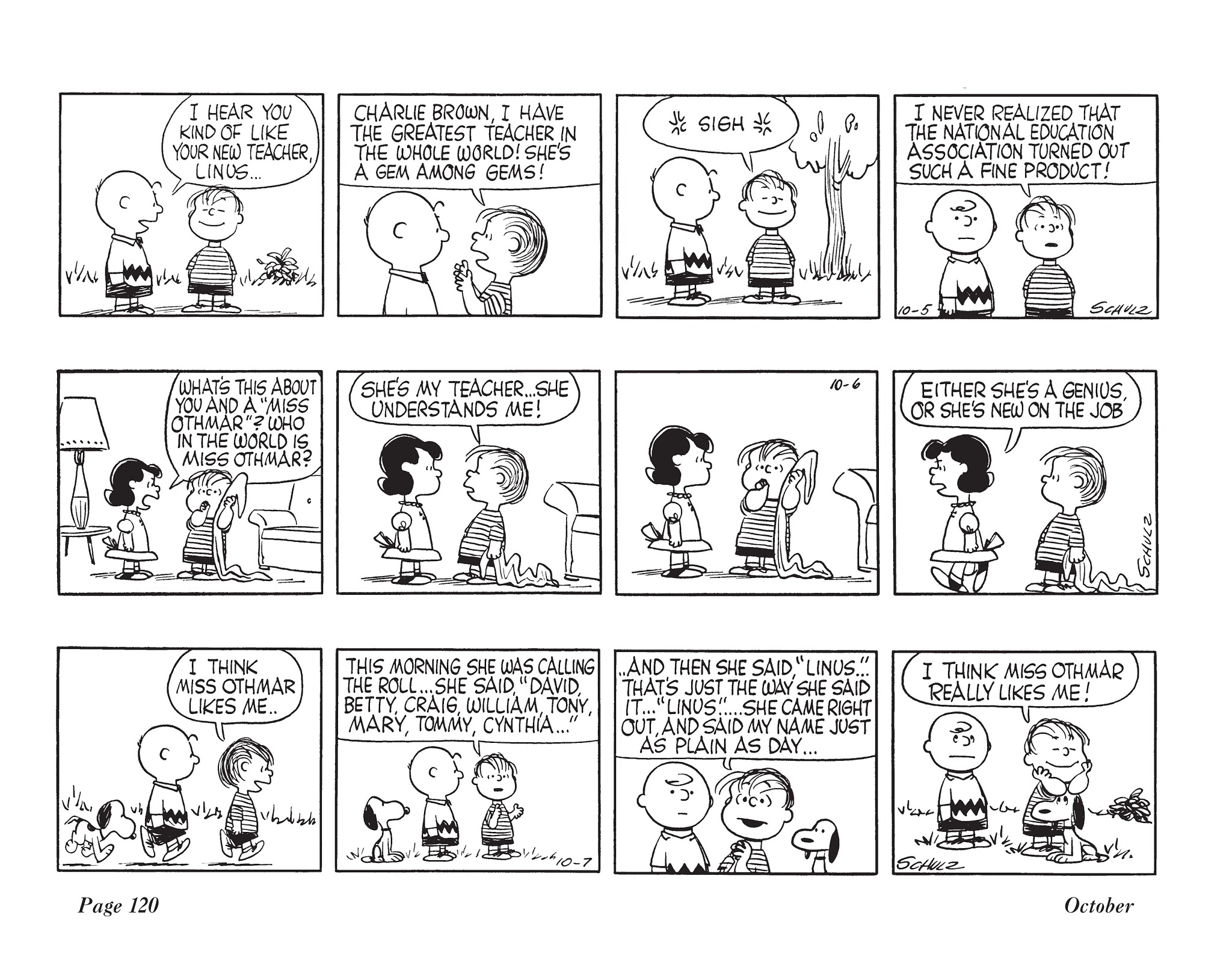 Read online The Complete Peanuts comic -  Issue # TPB 5 - 136