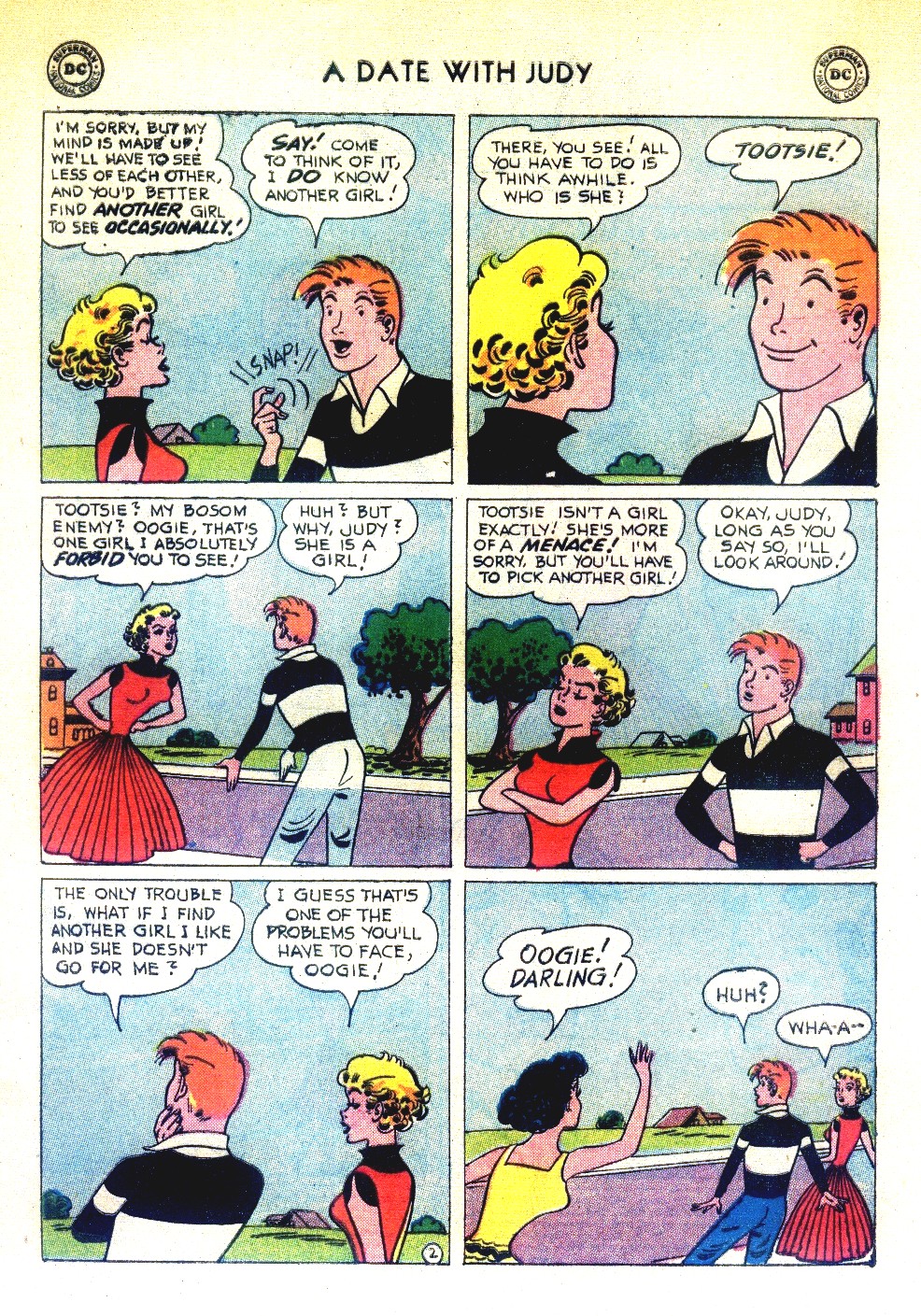 Read online A Date with Judy comic -  Issue #61 - 4
