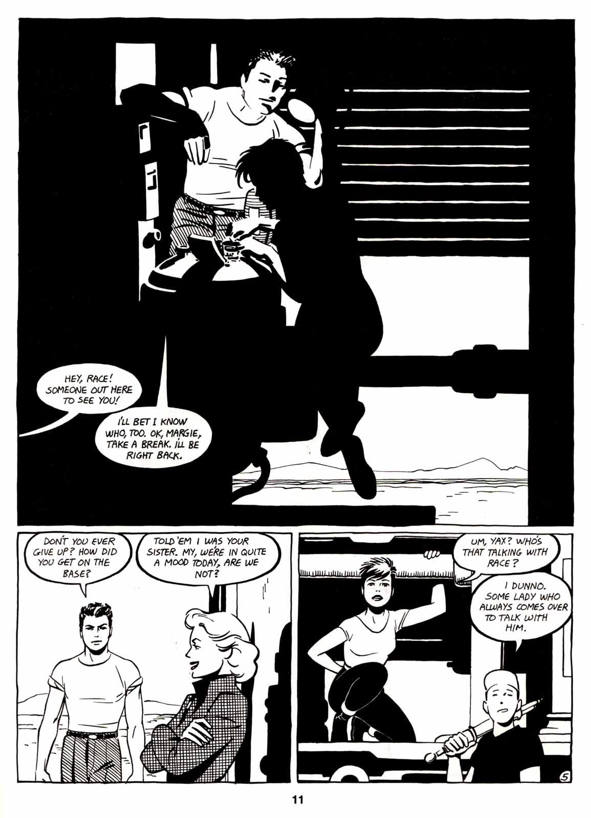 Read online Love and Rockets (1982) comic -  Issue #6 - 13