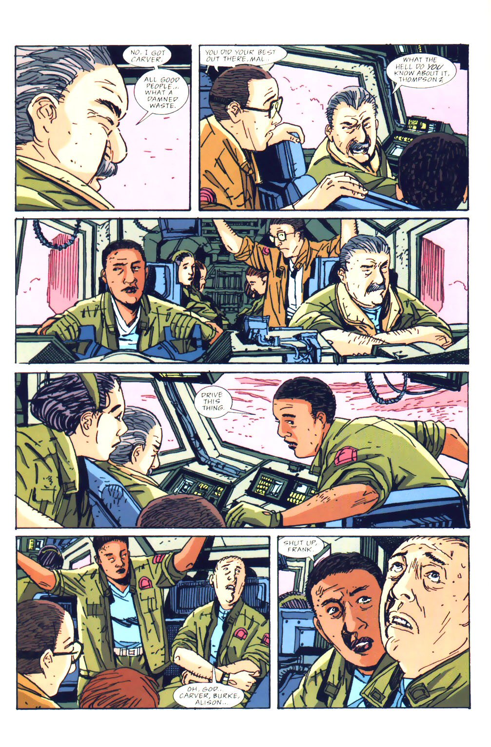 Read online Aliens: Survival comic -  Issue #2 - 8