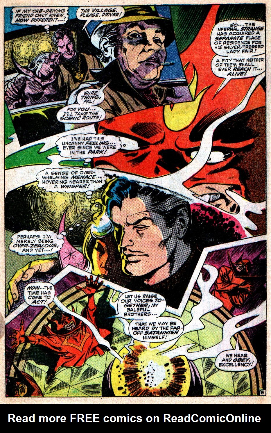Read online Marvel Masterworks: Doctor Strange comic -  Issue # TPB 3 - 136