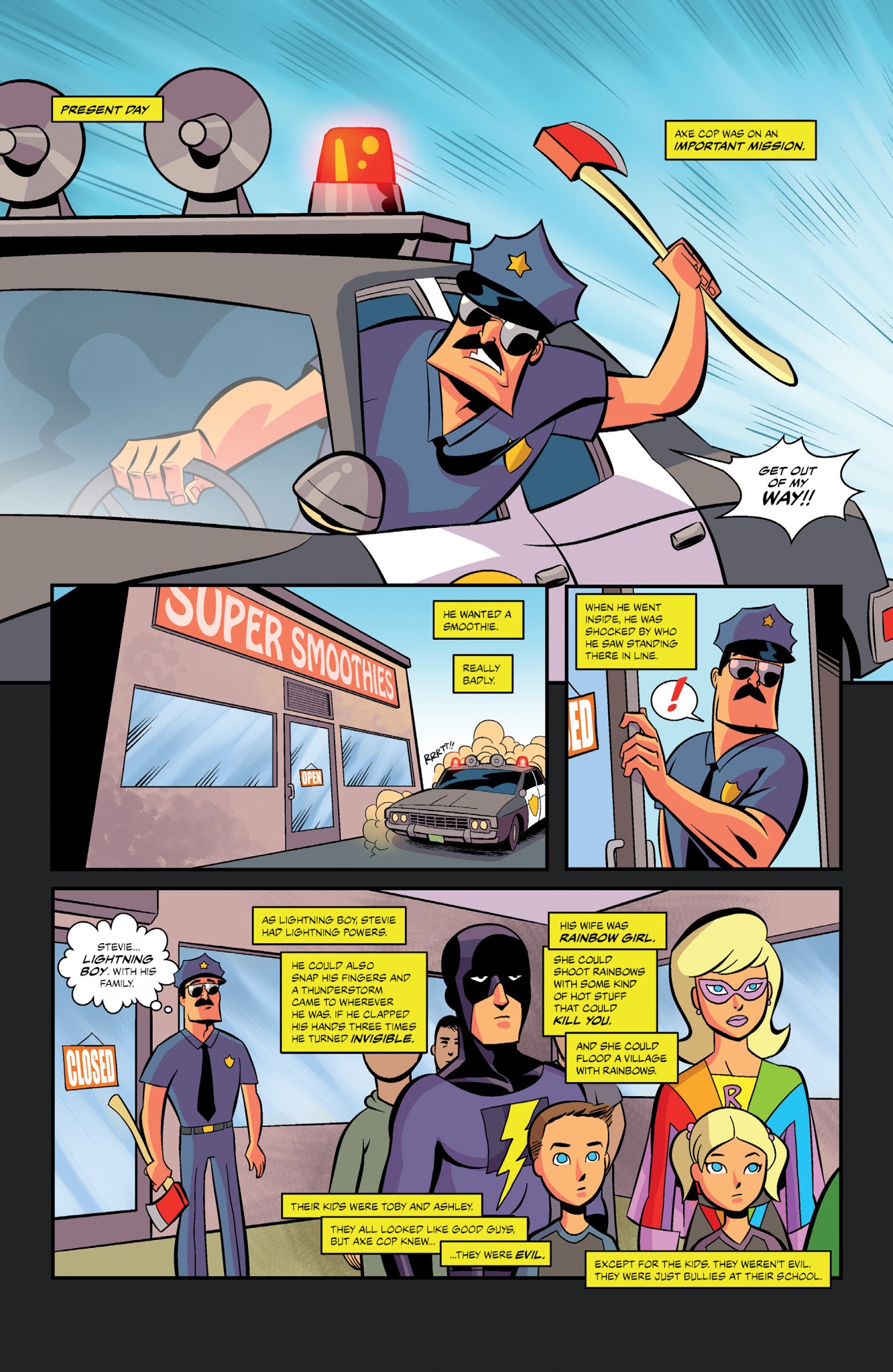 Read online Axe Cop comic -  Issue # TPB 6 - 80