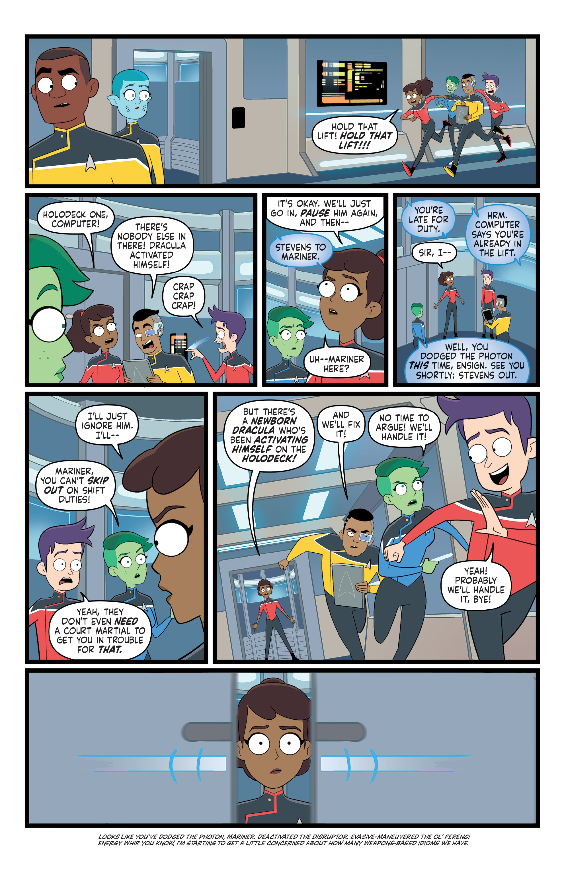 Read online Star Trek: Lower Decks comic -  Issue #2 - 11