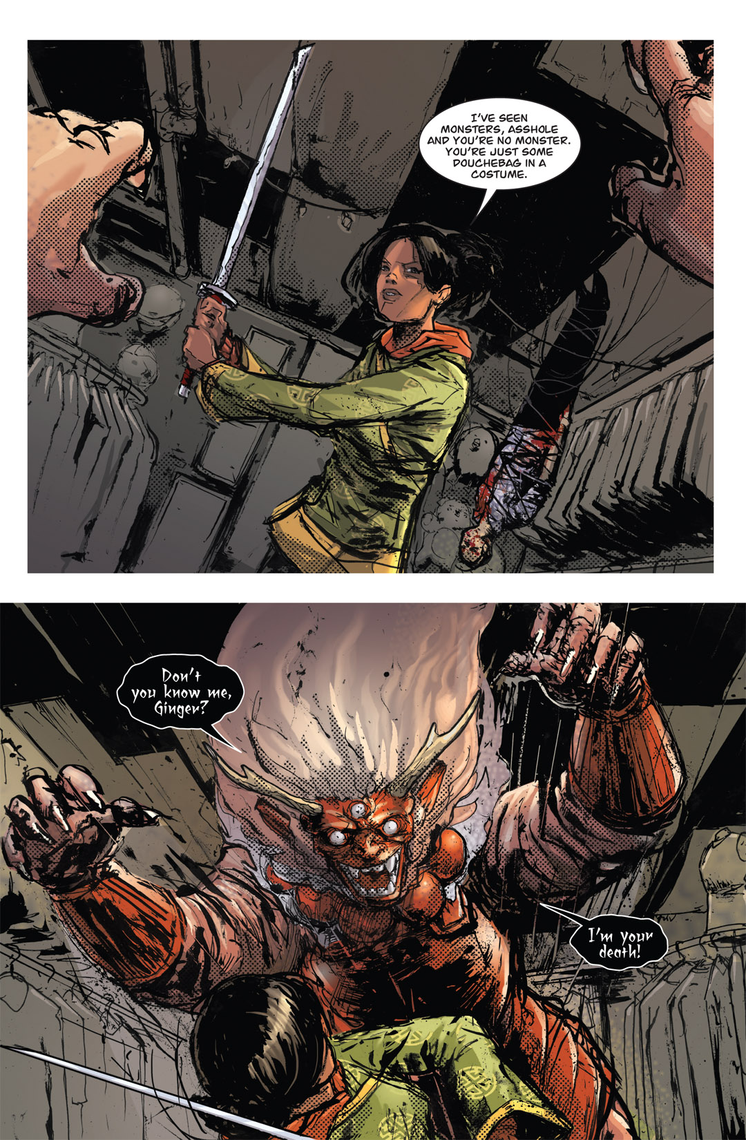 Read online Proof: Endangered comic -  Issue #2 - 14
