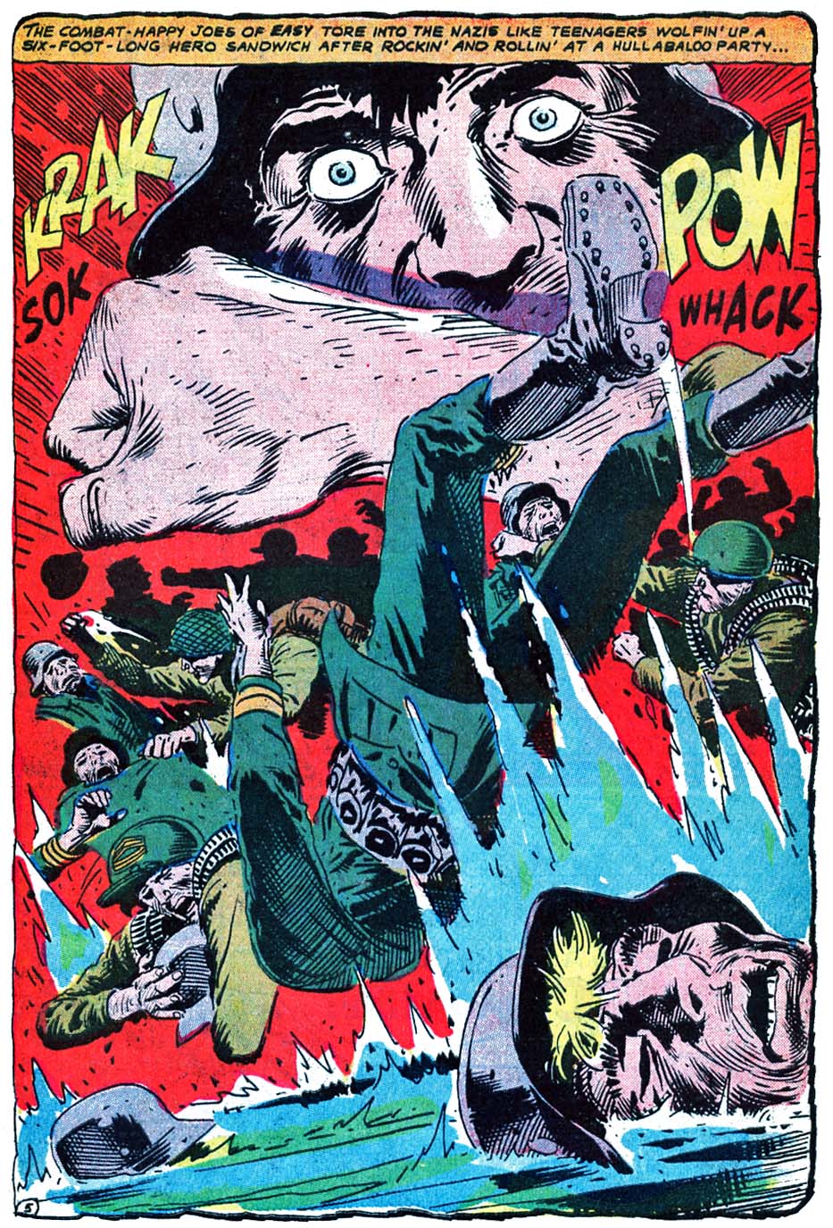 Read online Our Army at War (1952) comic -  Issue #169 - 7