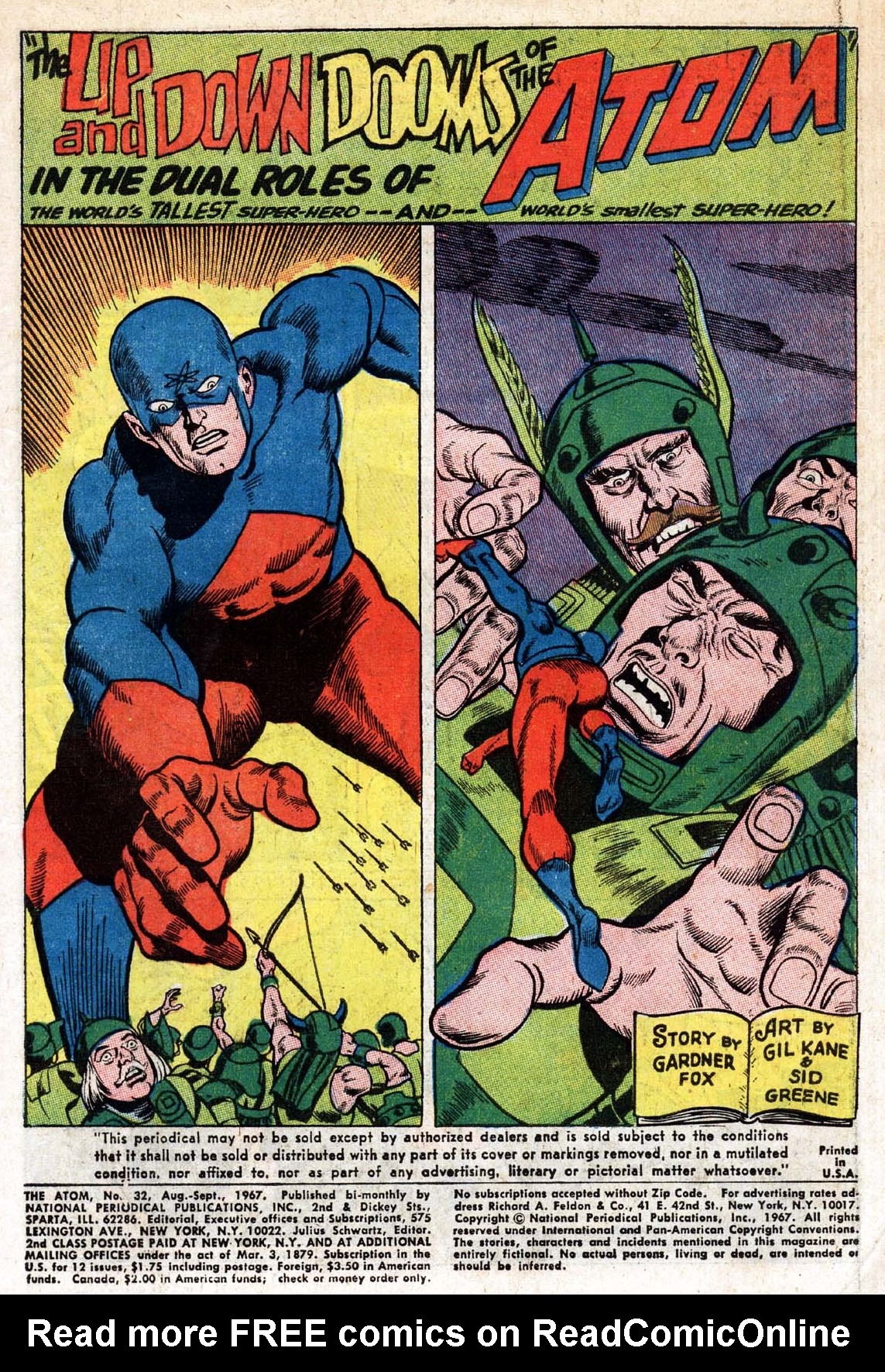 Read online The Atom comic -  Issue #32 - 3