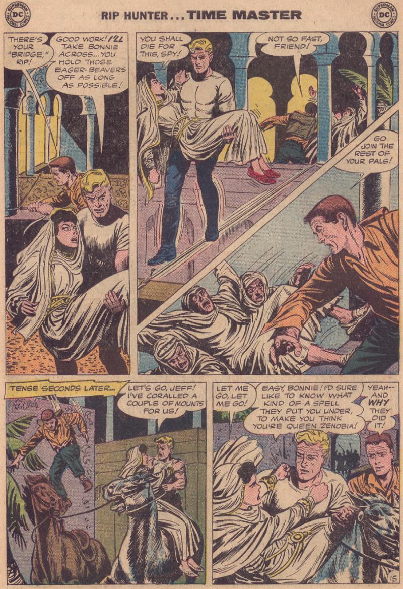 Read online Rip Hunter...Time Master comic -  Issue #10 - 18