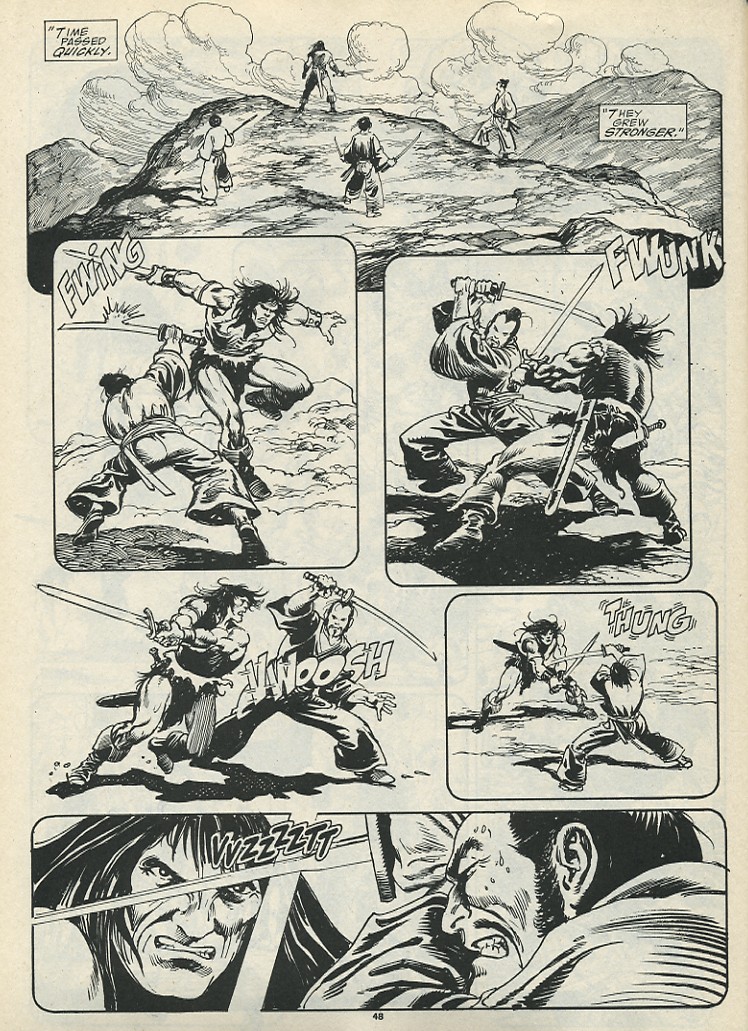 Read online The Savage Sword Of Conan comic -  Issue #184 - 50