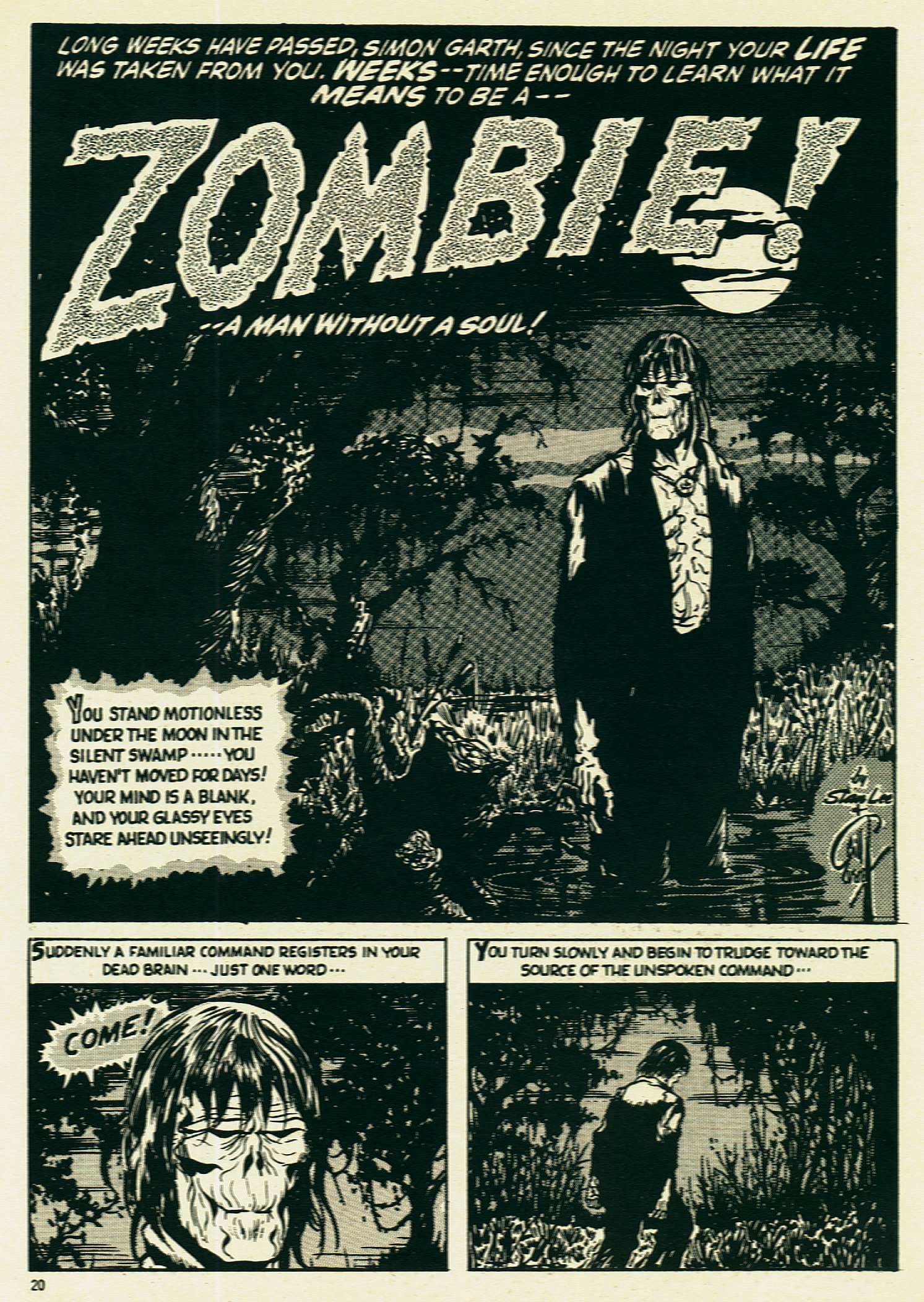 Read online Zombie comic -  Issue #1 - 20