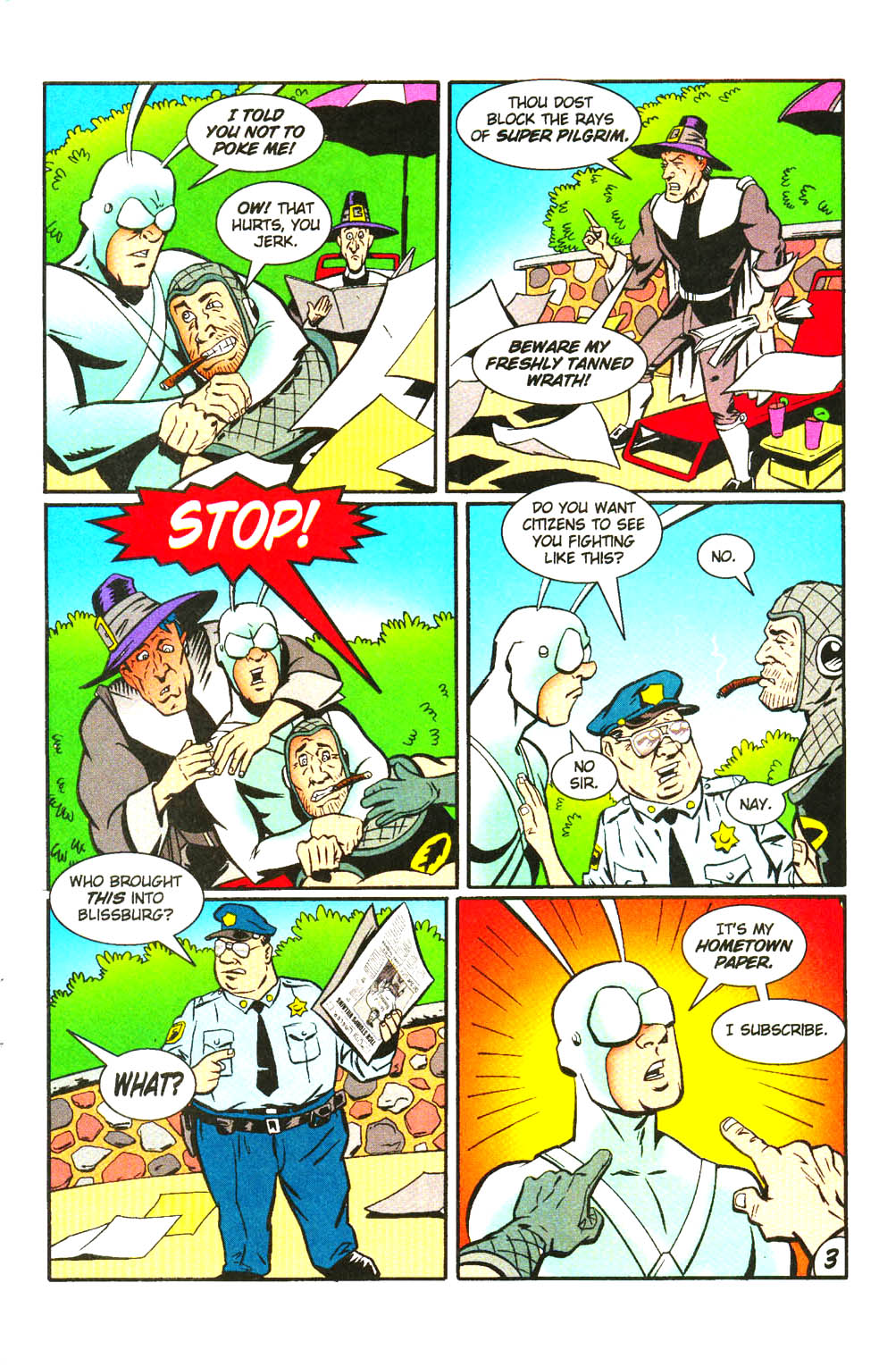 Read online The Tick: Days of Drama comic -  Issue #3 - 24