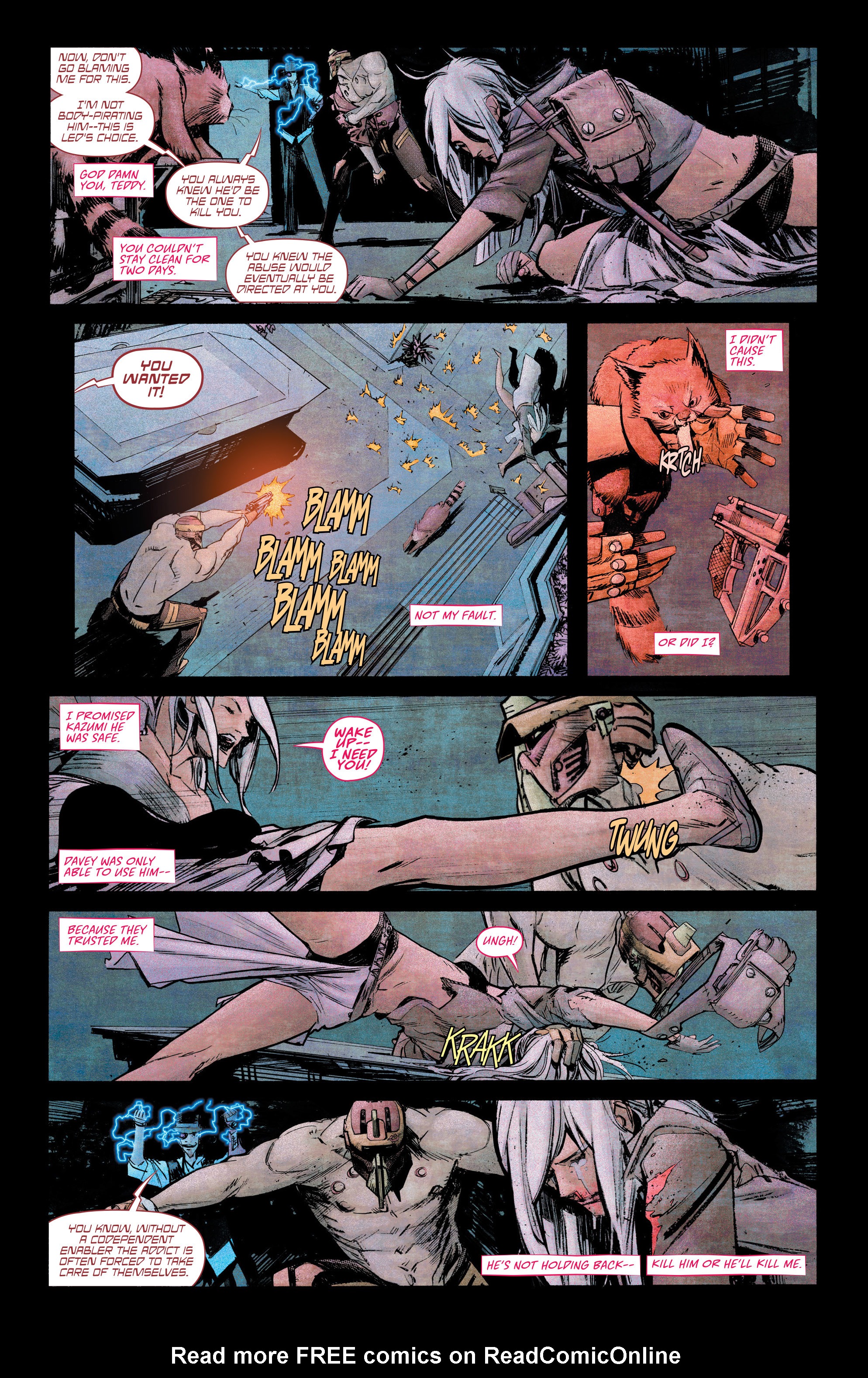 Read online Tokyo Ghost comic -  Issue #8 - 9