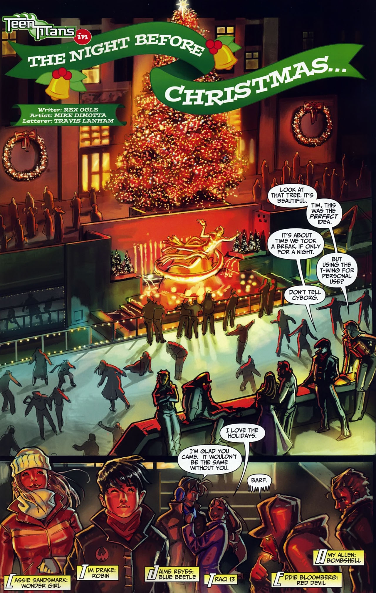 Read online DCU Holiday Special (2009) comic -  Issue # Full - 48