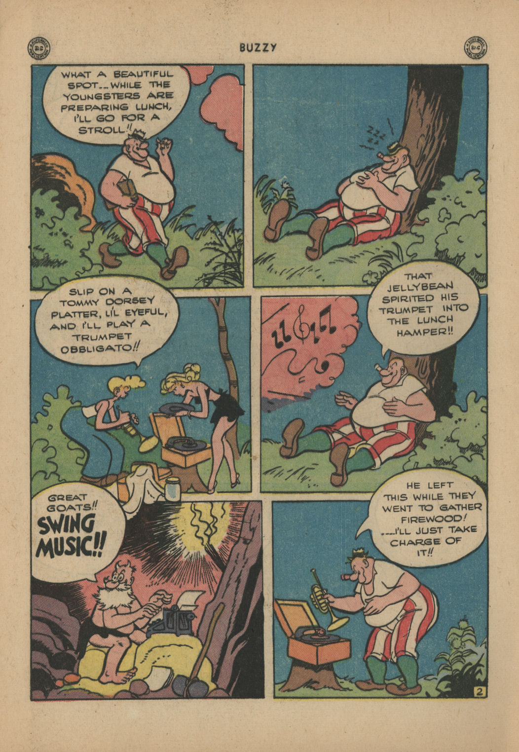 Read online Buzzy comic -  Issue #5 - 4